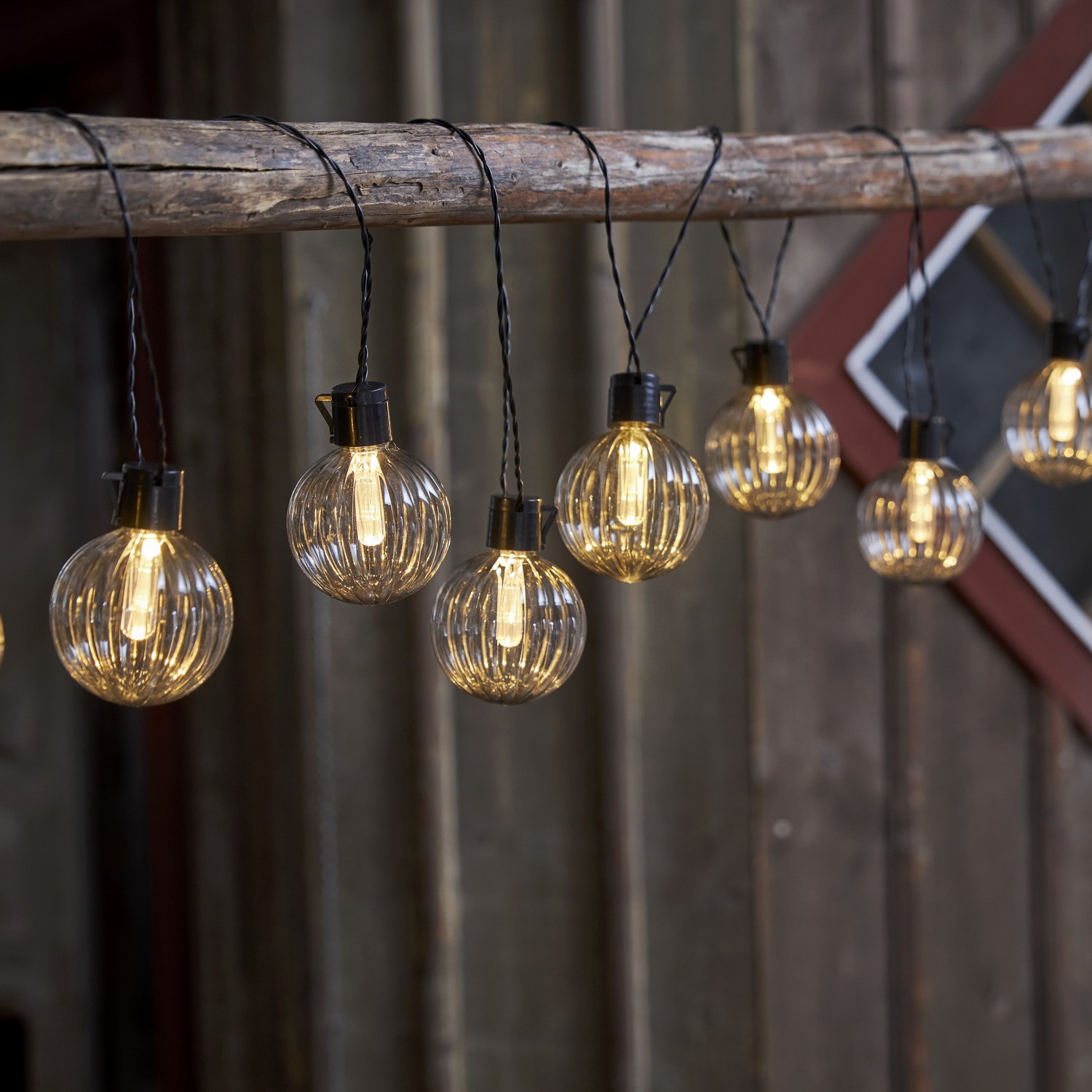 Ljusslinga Star Trading Archy Smoke 10st Rökfärgade Ljus