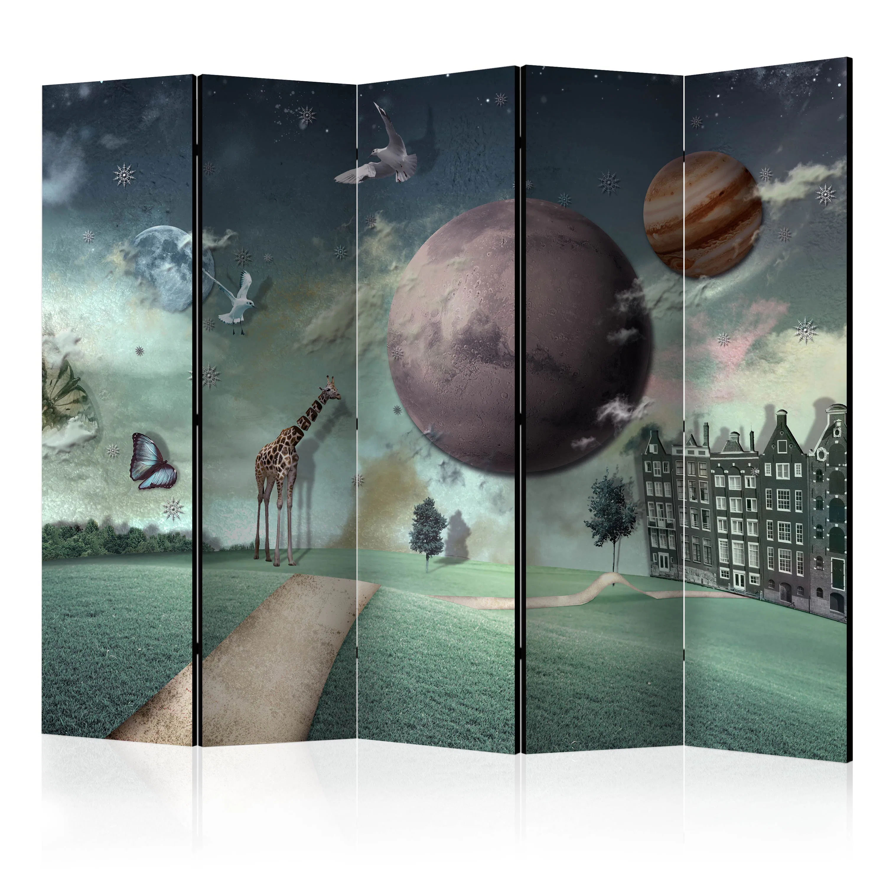 Rumsavdelare Arkiio City Of The Future II 225x172 cm