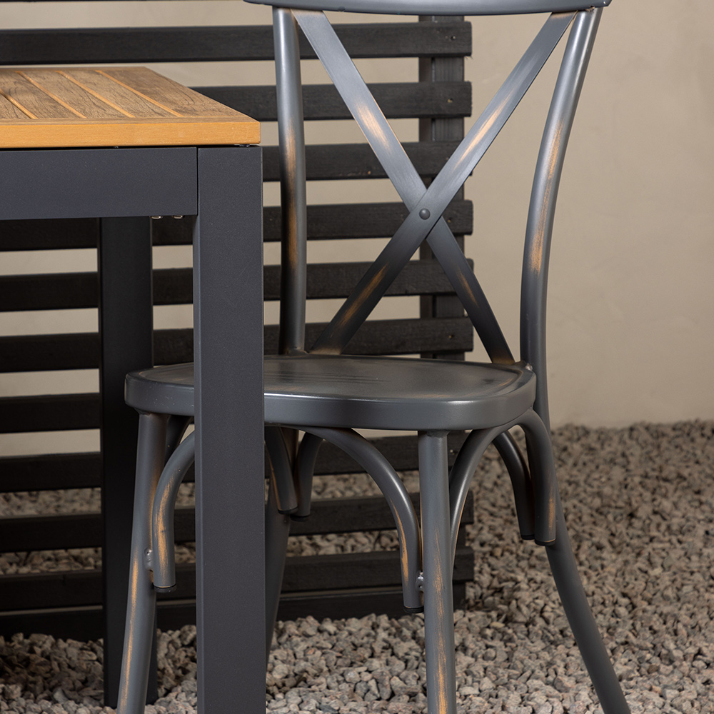 Cafégrupp Venture Home Diego Bord med 2 Tablas Stolar
