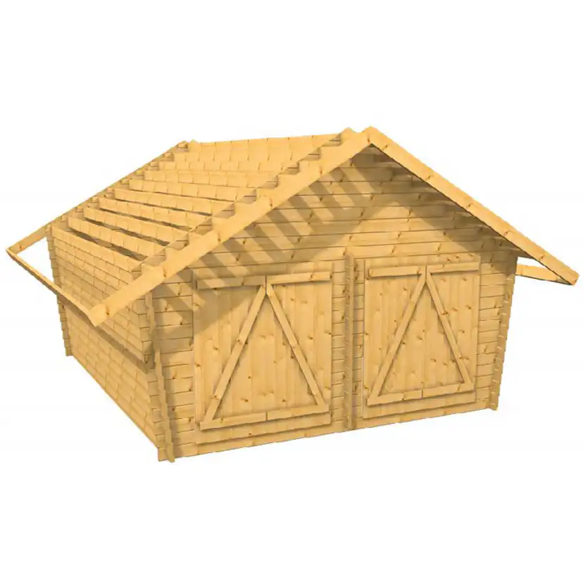 Timmerlada LP Garden U20 Täta Väggar 20 m2