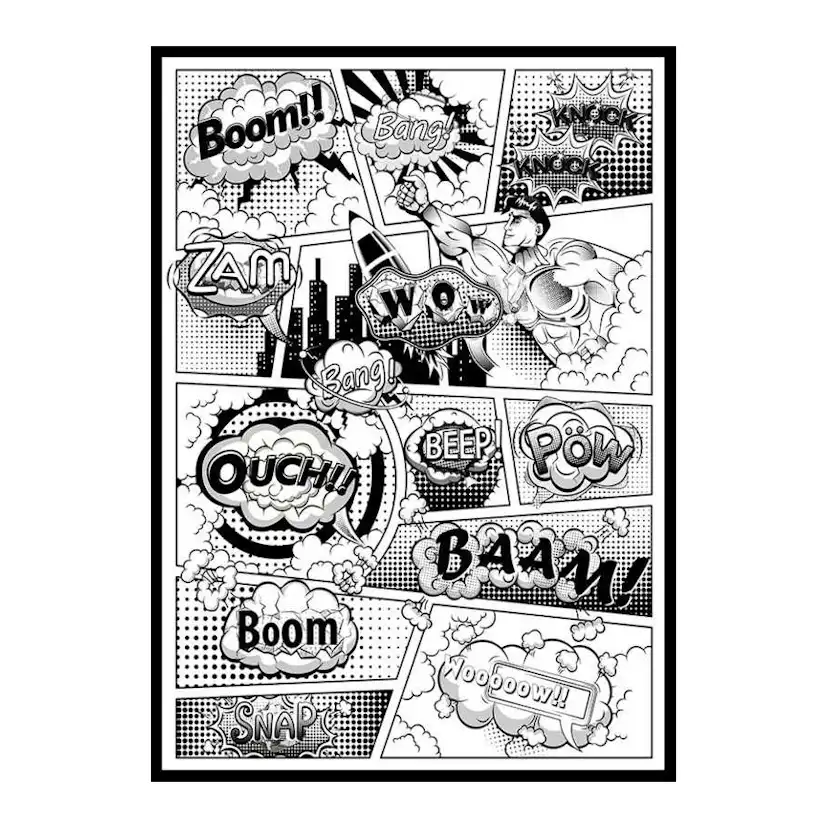 Poster Gallerix Boom Baam!
