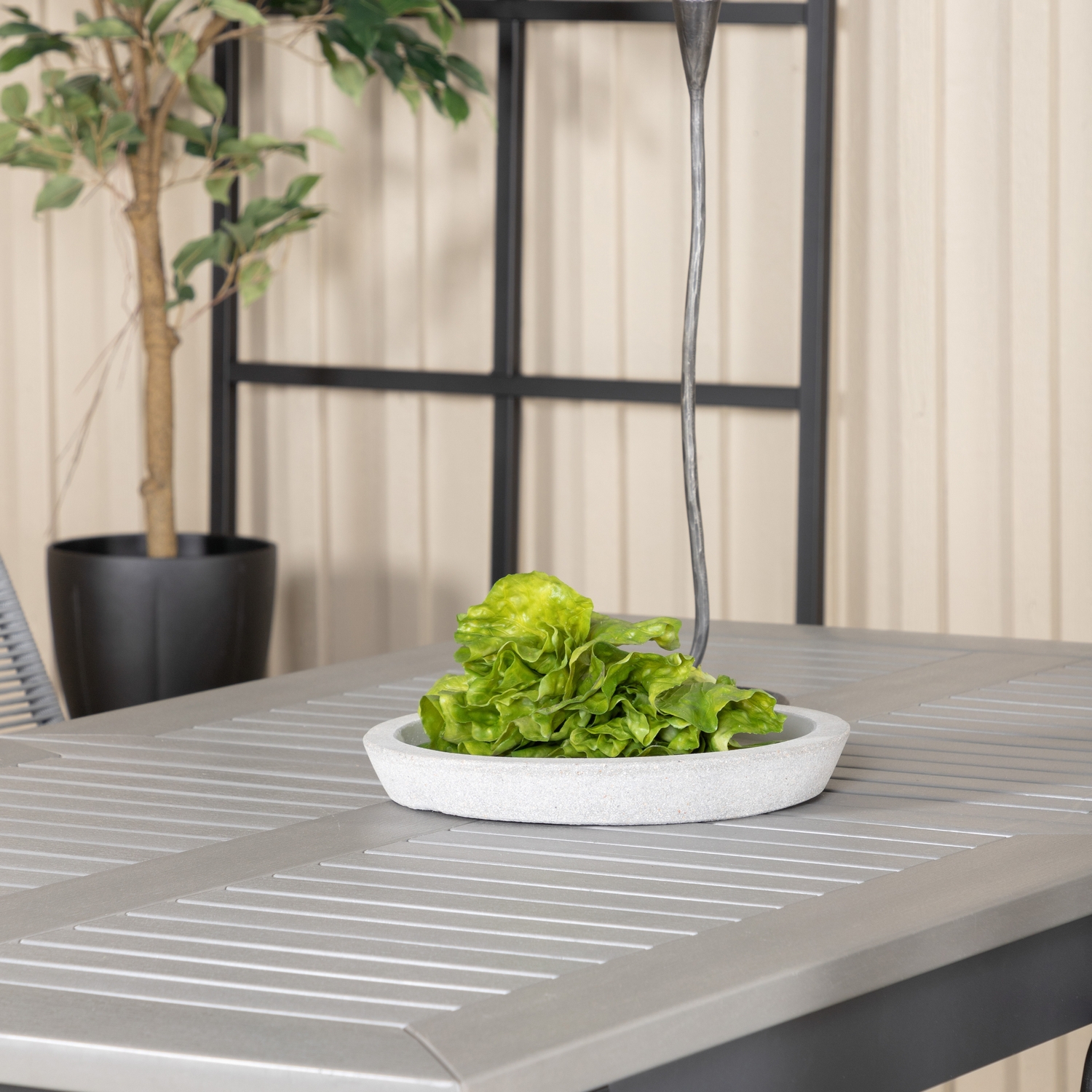 Matgrupp Venture Home Aleyna 160 med 4 Leon Matstolar
