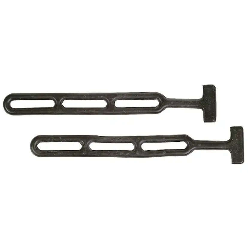 Kapellstropp Millers Gummi 3 Ögl Svart