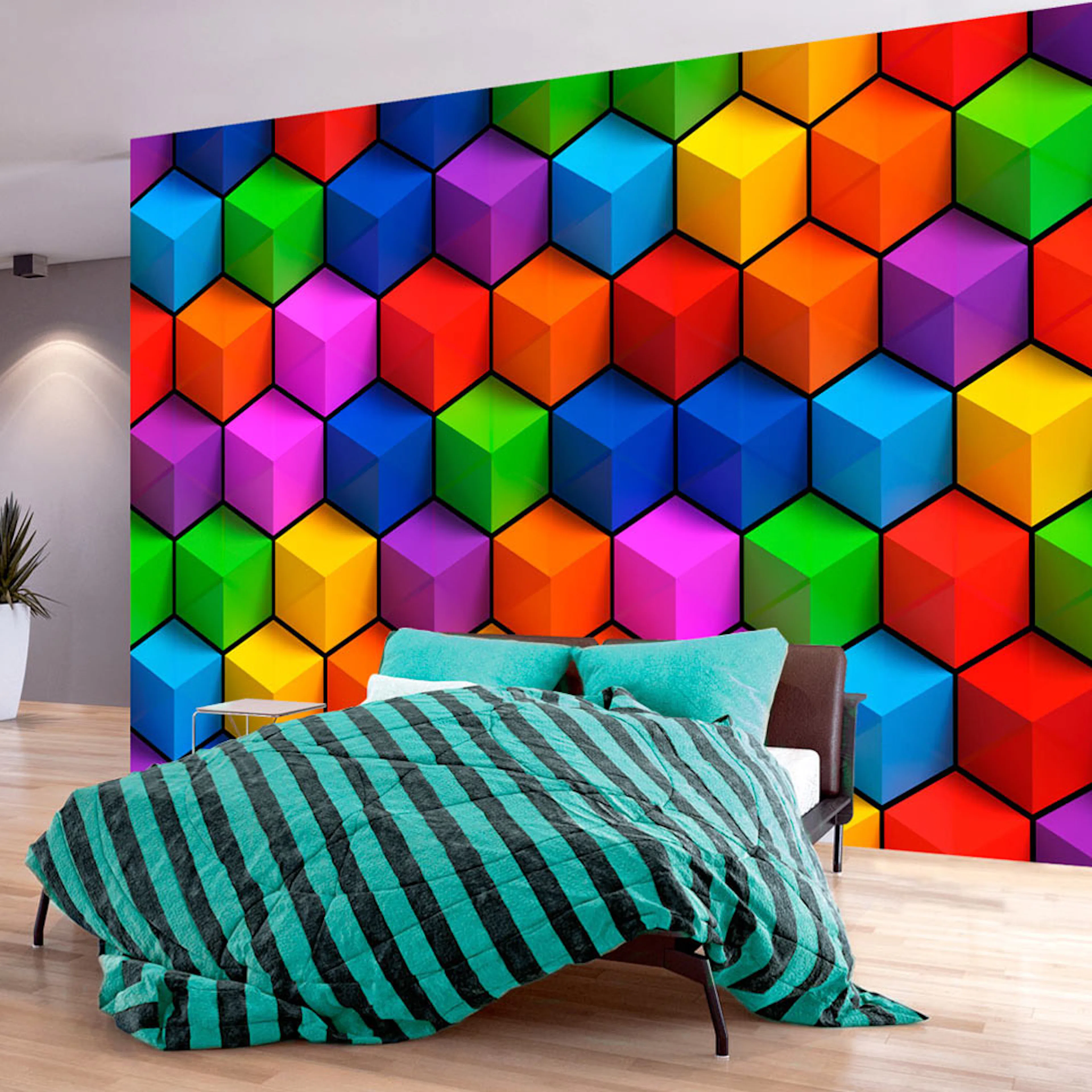 Fototapet Arkiio Colorful Geometric