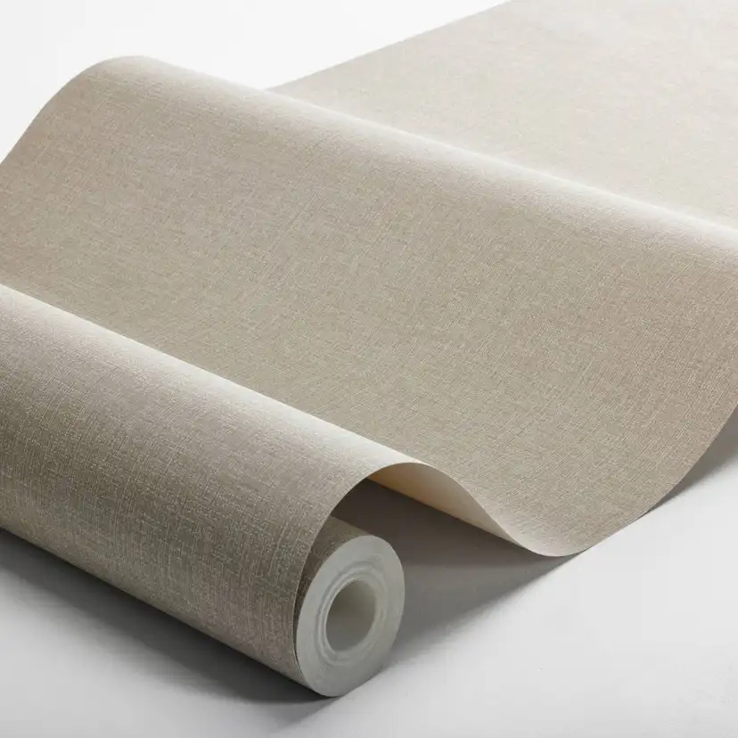 Tapet Boråstapeter Canvas Taupe 6124