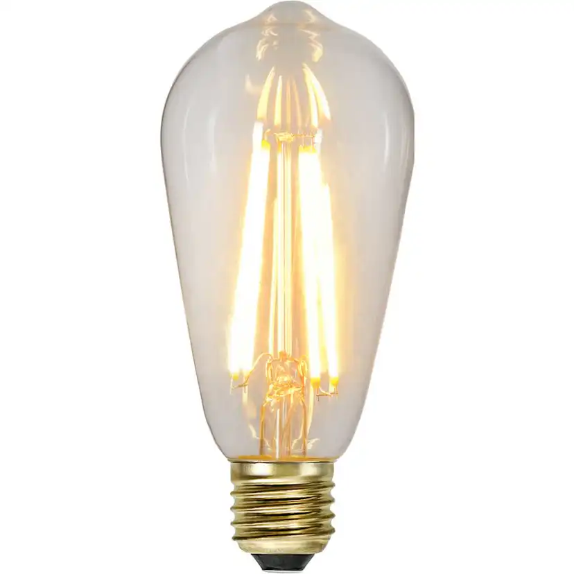 LED-lampa Star Trading E27 ST64 Soft Glow 3-step Memory Dimbar 6,5W