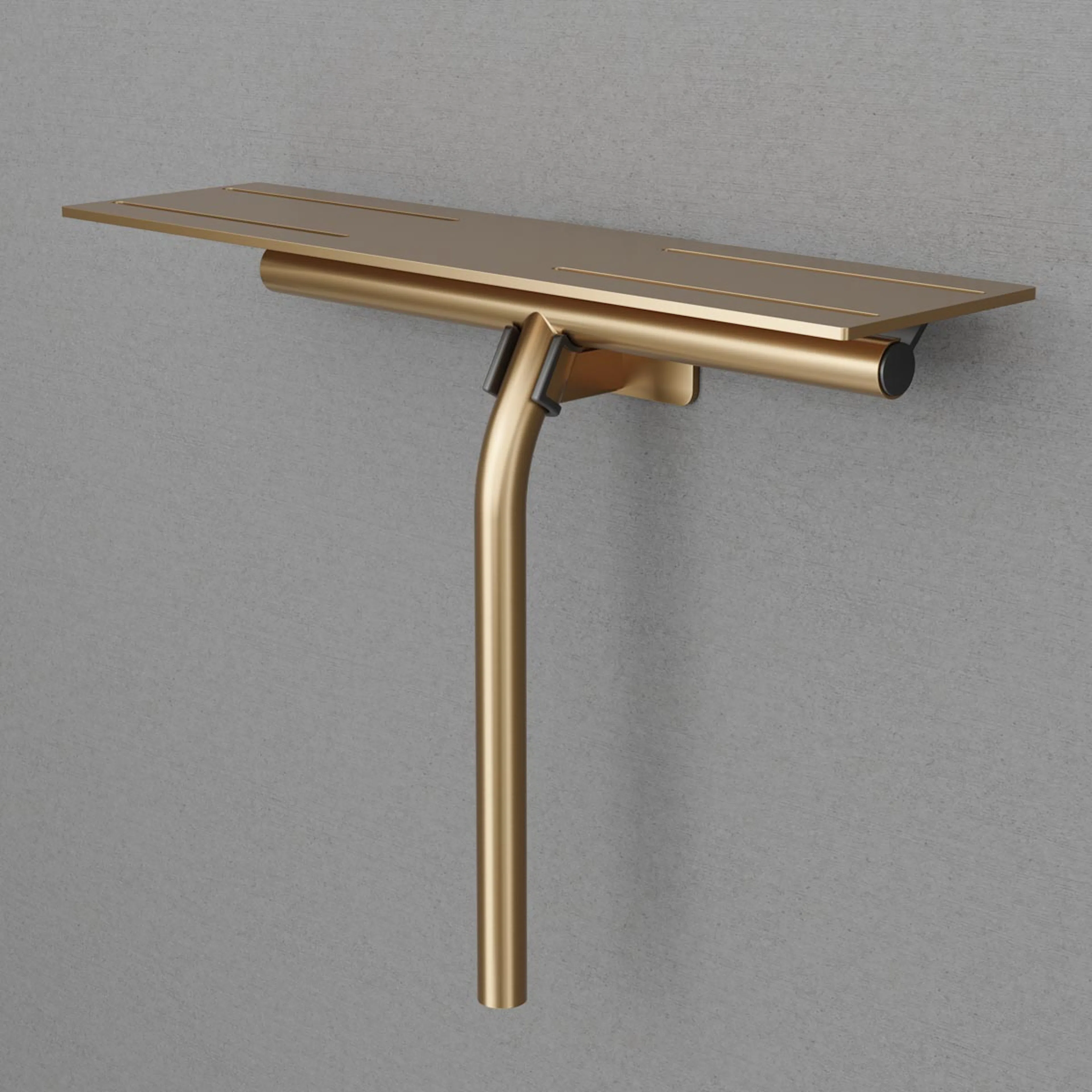 Duschskrapa med hylla Style Sand Sand