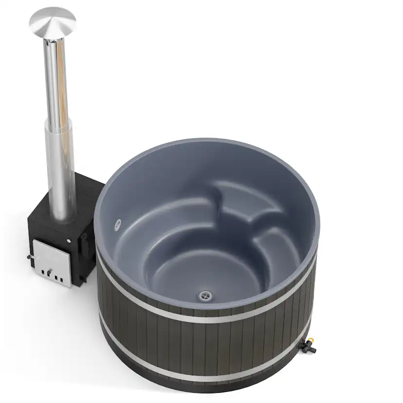 Kirami Comfort Steady M CUBE EP NightBlack/CasualGray Färg ram: CasualGray, Färg kar: NightBlack