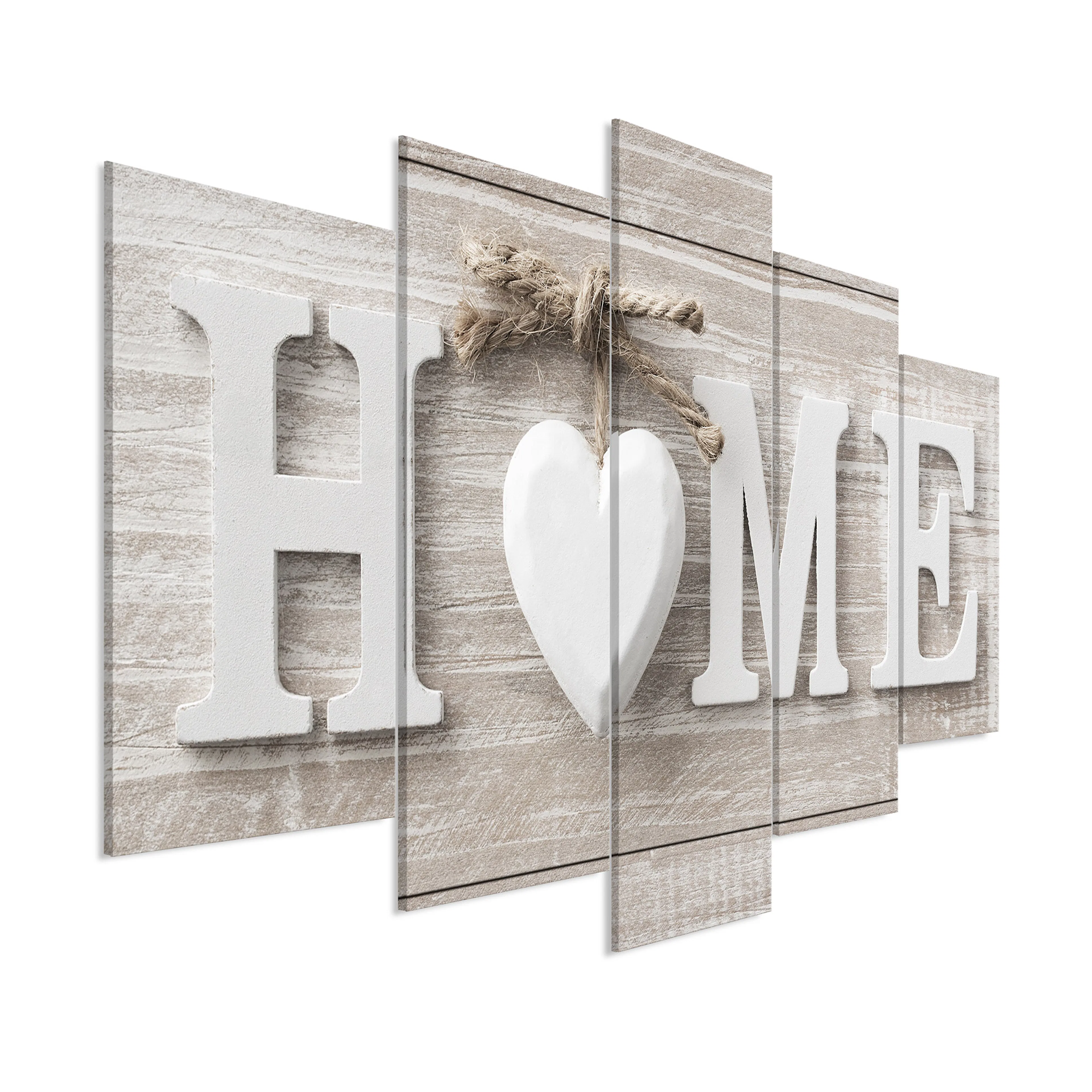 Tavla Arkiio Love Sanctuary Wide 5 delar 225x100