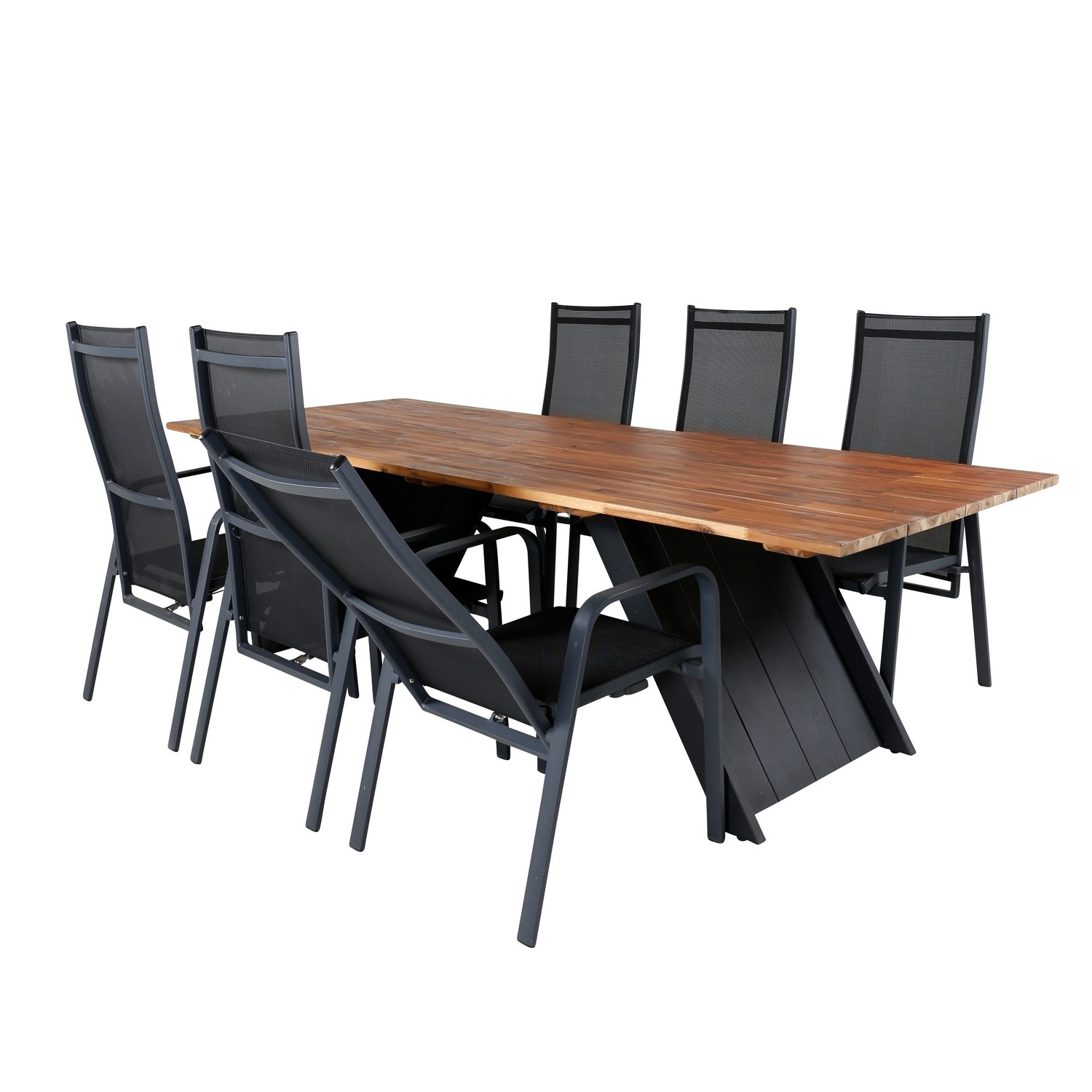 Matgrupp Venture Home Doni med 6 Curz Matstolar