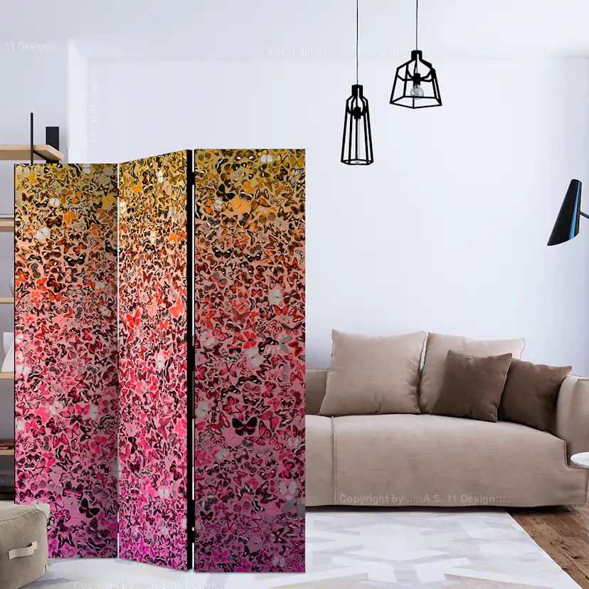 Rumsavdelare Arkiio The Language Of Butterflies 135x172 cm