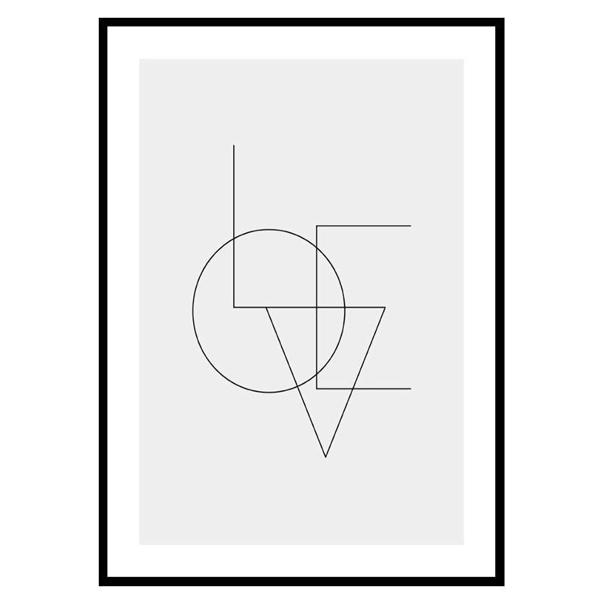 Poster Gallerix Love Typo