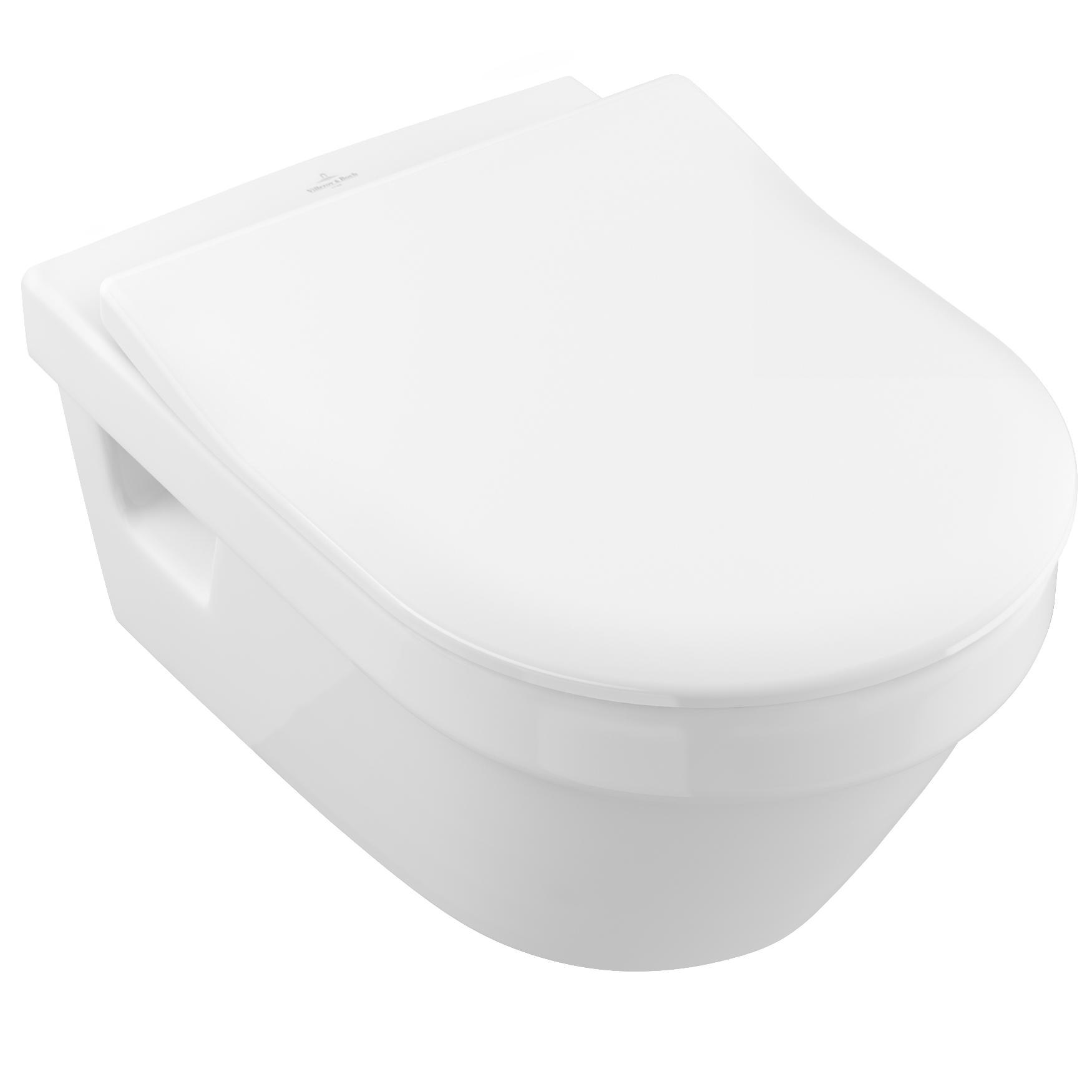 Vägghängd Toalettstol Villeroy & Boch Architectura Rundad
