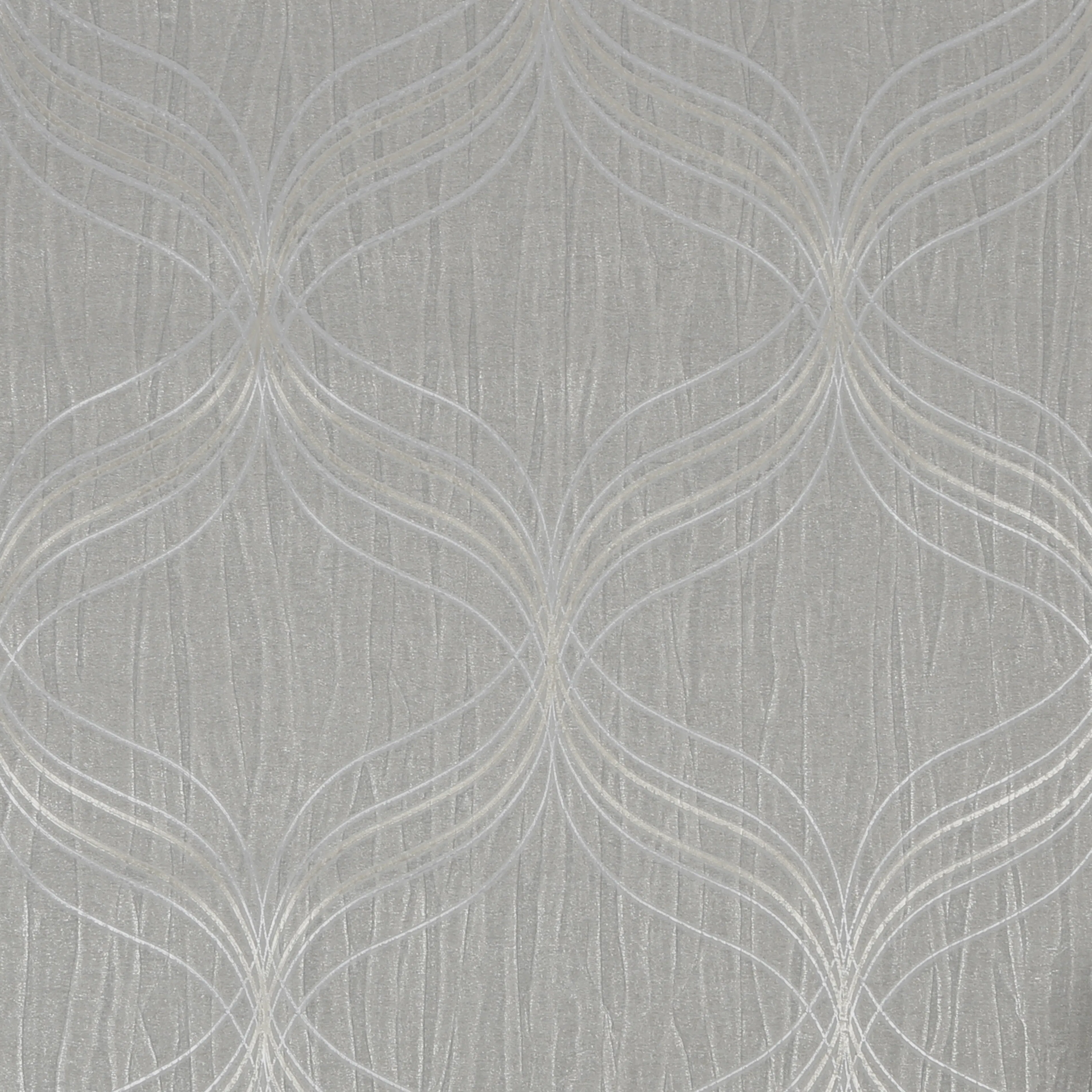 Tapet Boutique Optical Geometrisk Silver