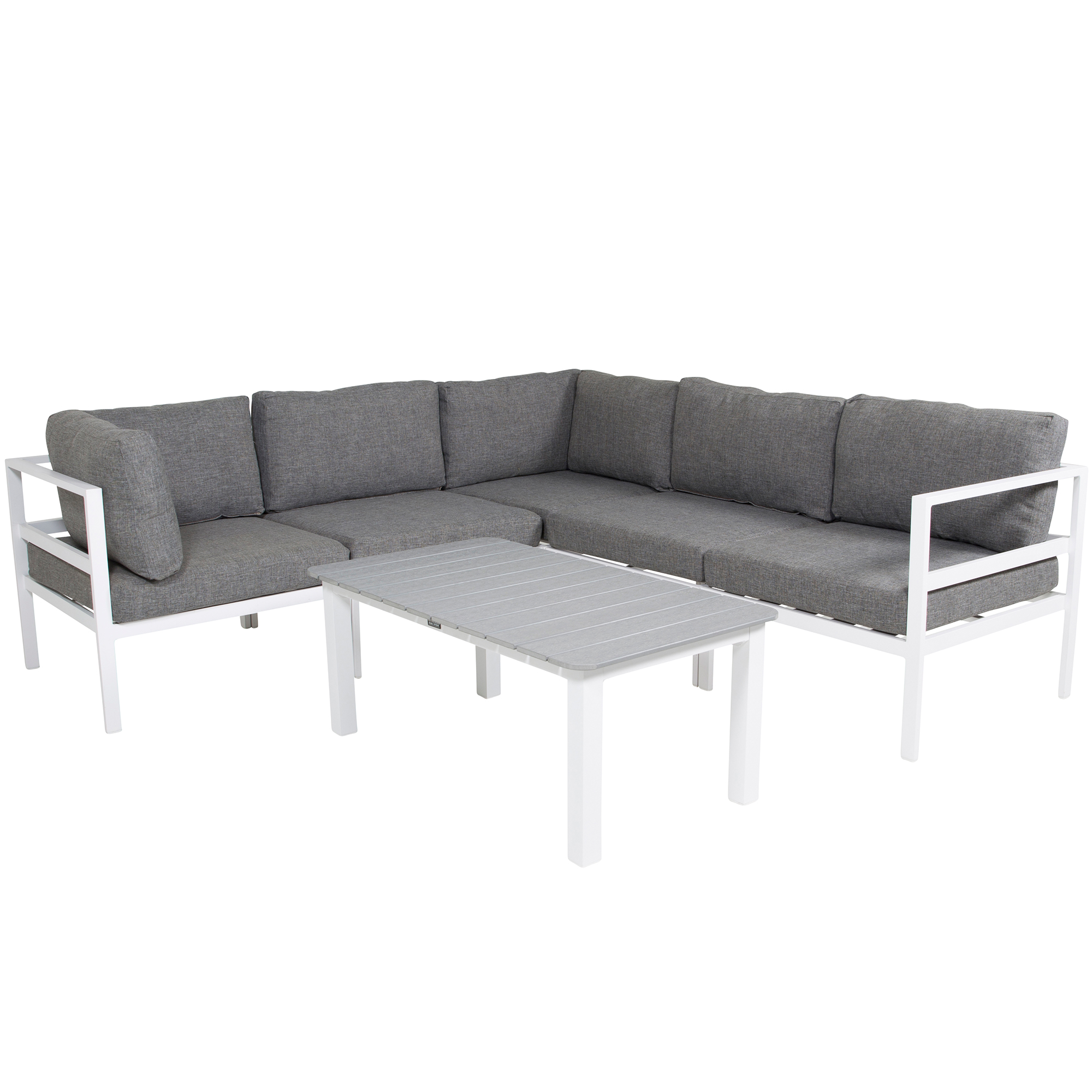 Loungegrupp Venture Home Copacabana med Pincy Soffbord 3+2 Utomhus