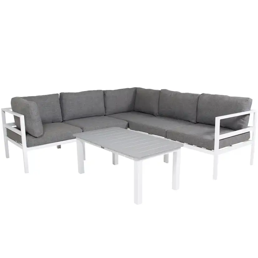 Loungegrupp Venture Home Copacabana med Pincy Soffbord 3+2 Utomhus