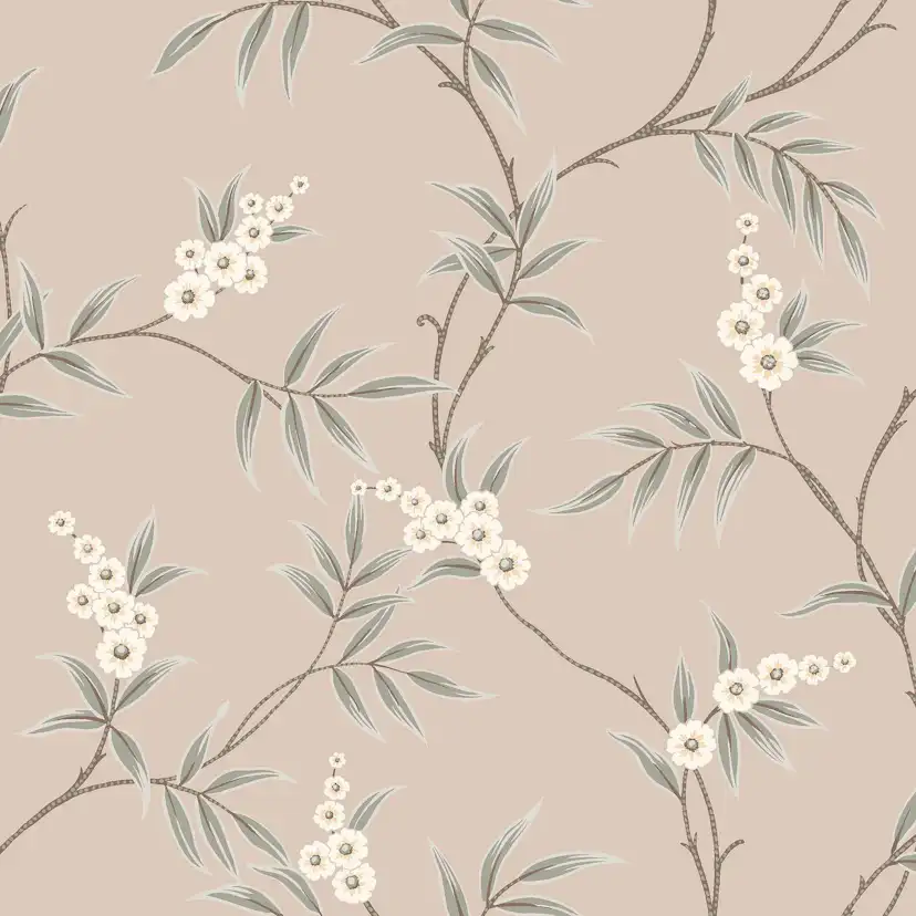 Tapet Boråstapeter Floral Tree 7764