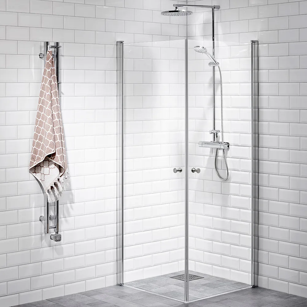 DHÖRN LUSSO1 HT1 RAK 70x90 KL LxB: 700x900 mm, Klarglas, Handtag 1