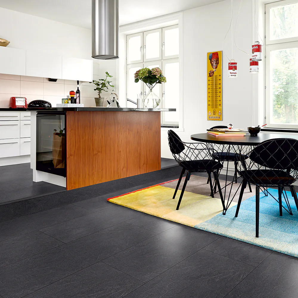 Laminatgolv Pergo Big Slab 4V Charcoal Slate
