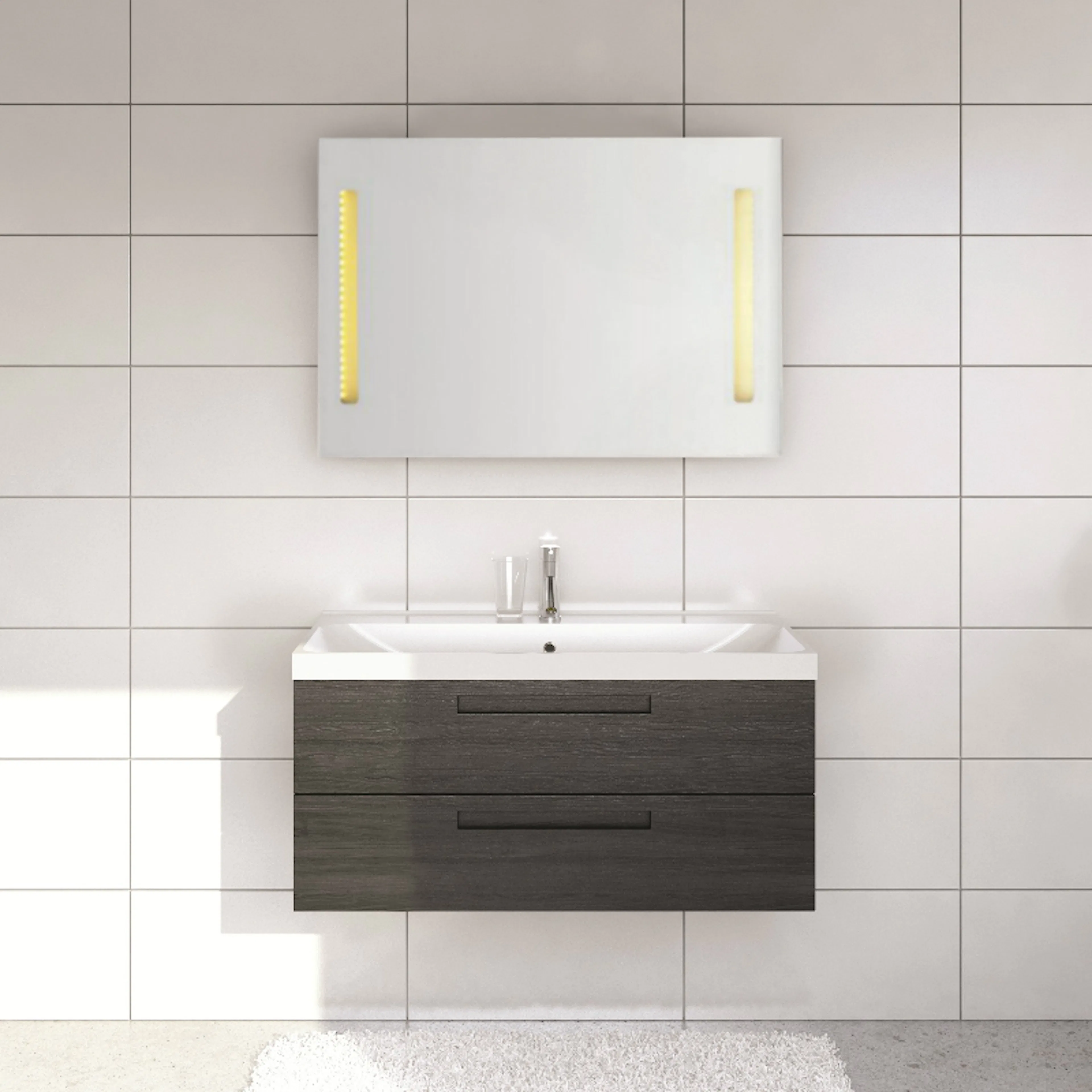 Möbelpaket Noro Relounge Effect Svart Fanér