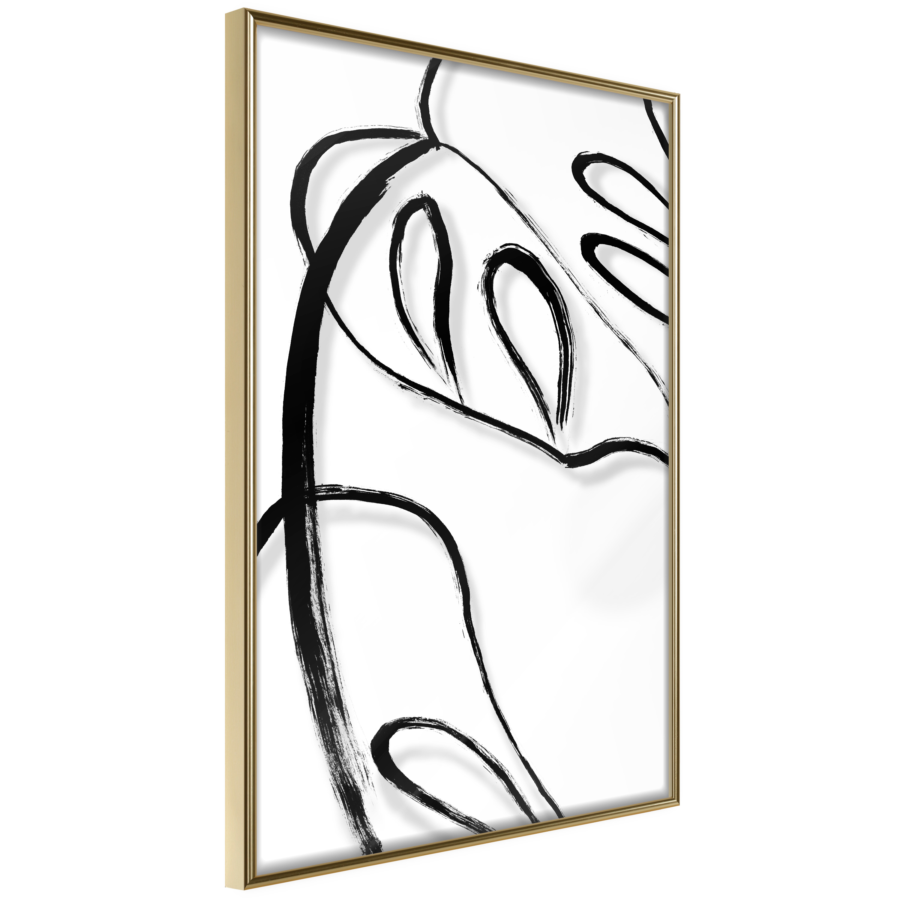 Poster Artgeist Affisch White Monstera
