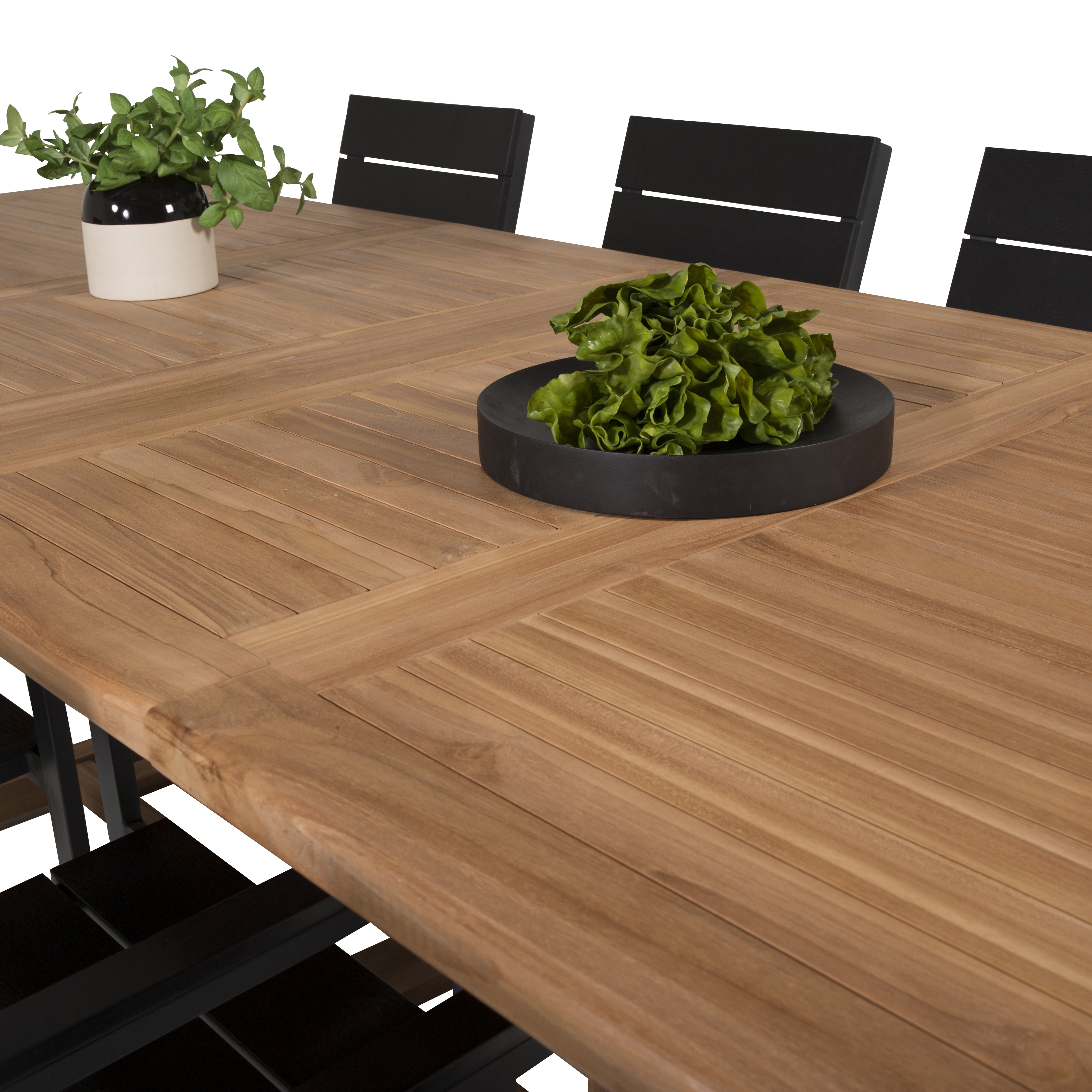 Matgrupp Venture Home Kiara 195/295 med 8 Lova Stolar