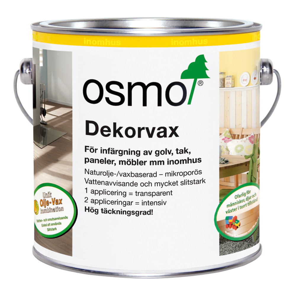 Dekorvax Osmo Transparent Sidengrå