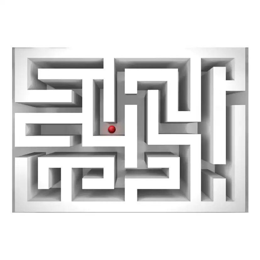 Fototapet Arkiio Ice Labyrinth