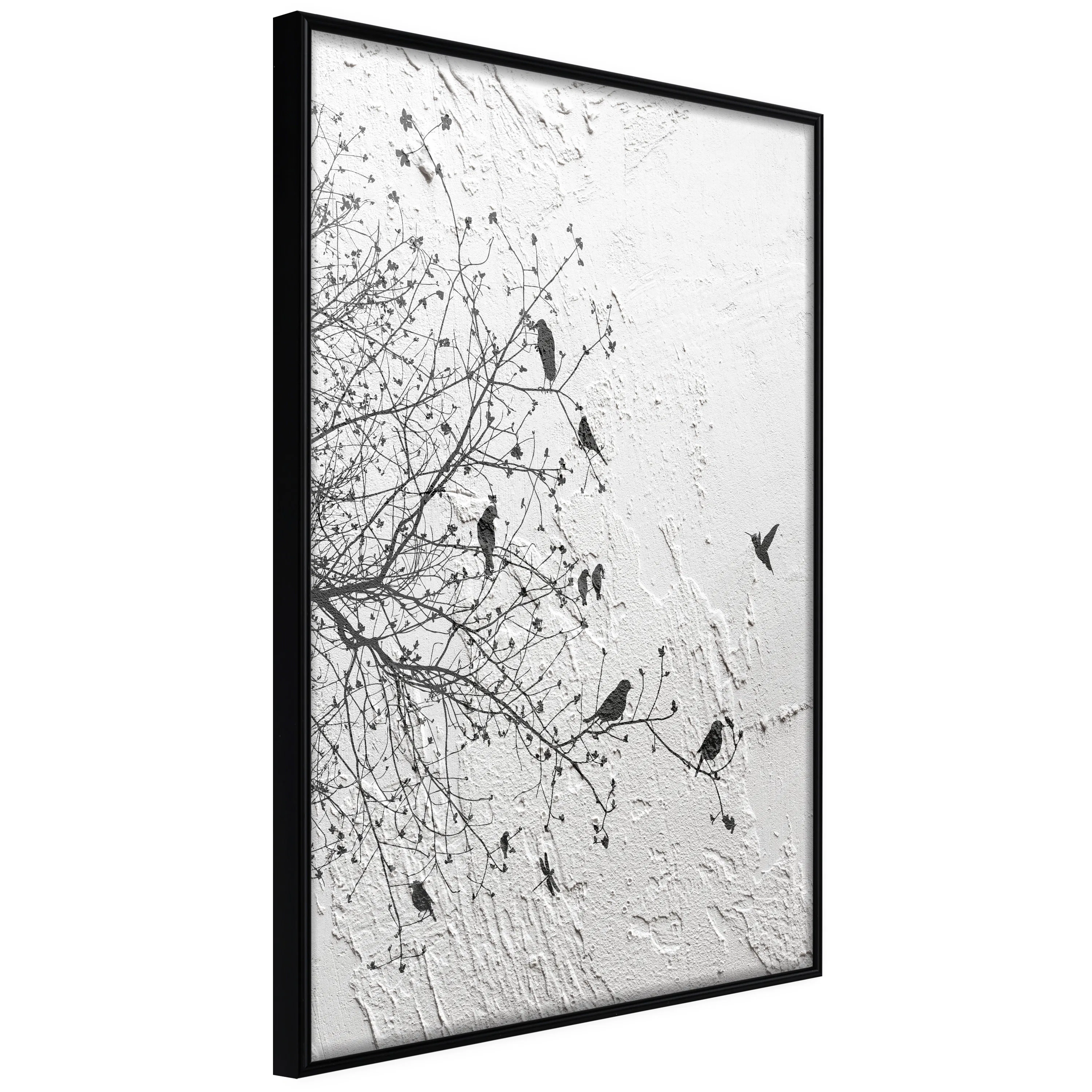 Poster Artgeist Affisch Birds on Tree