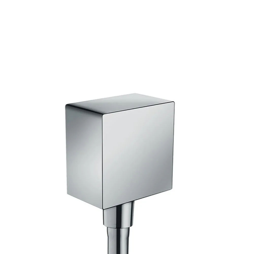 Slangvinkel Hansgrohe FixFit Square Krom