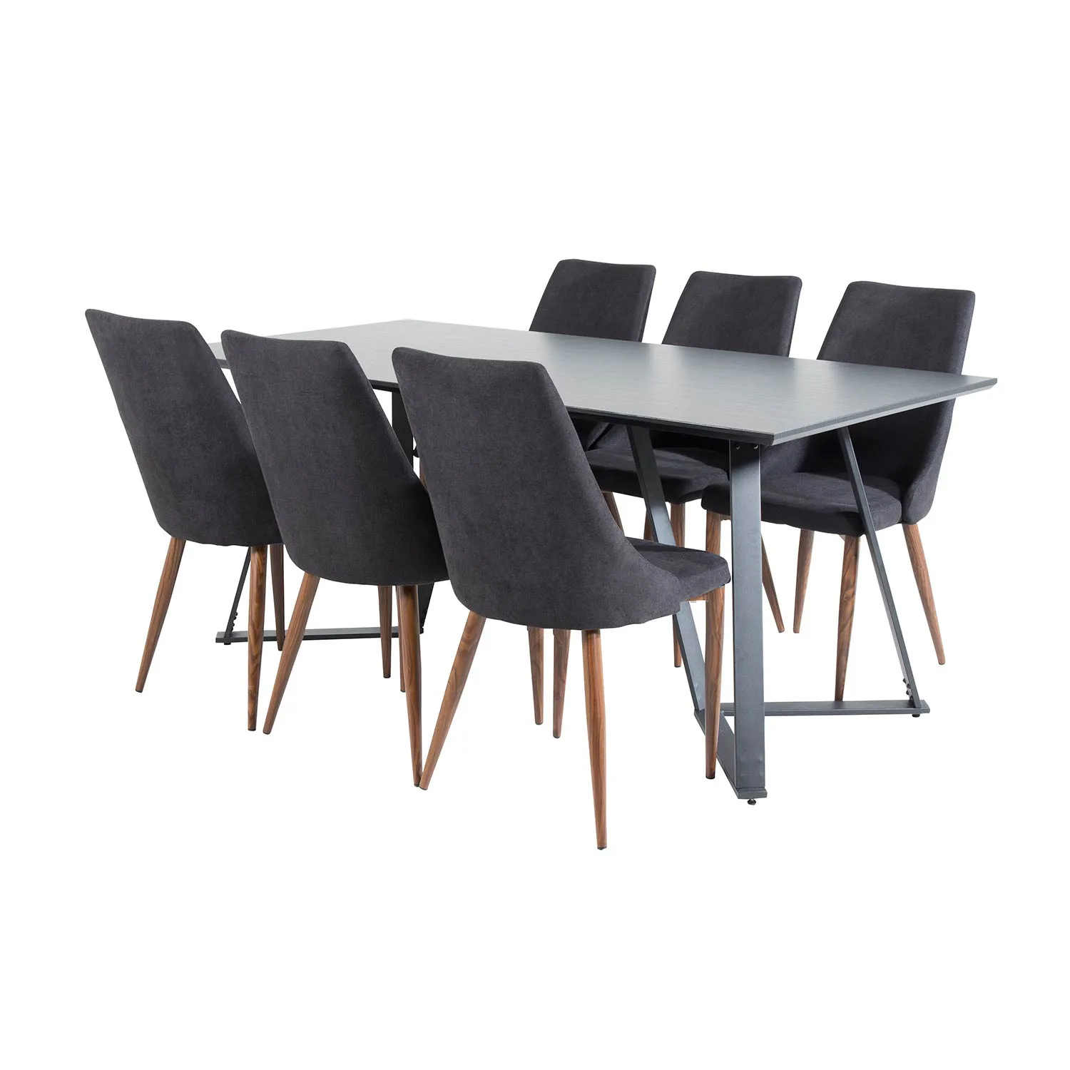 Svart/Svart/Valnöt