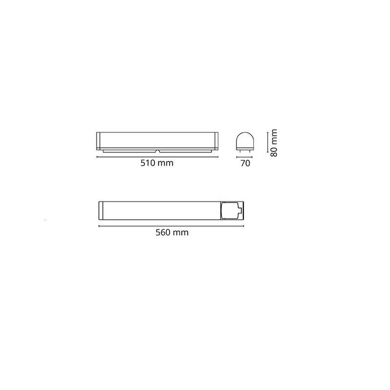 Badrumsarmatur SG ARMATUREN Prelude Vit LED