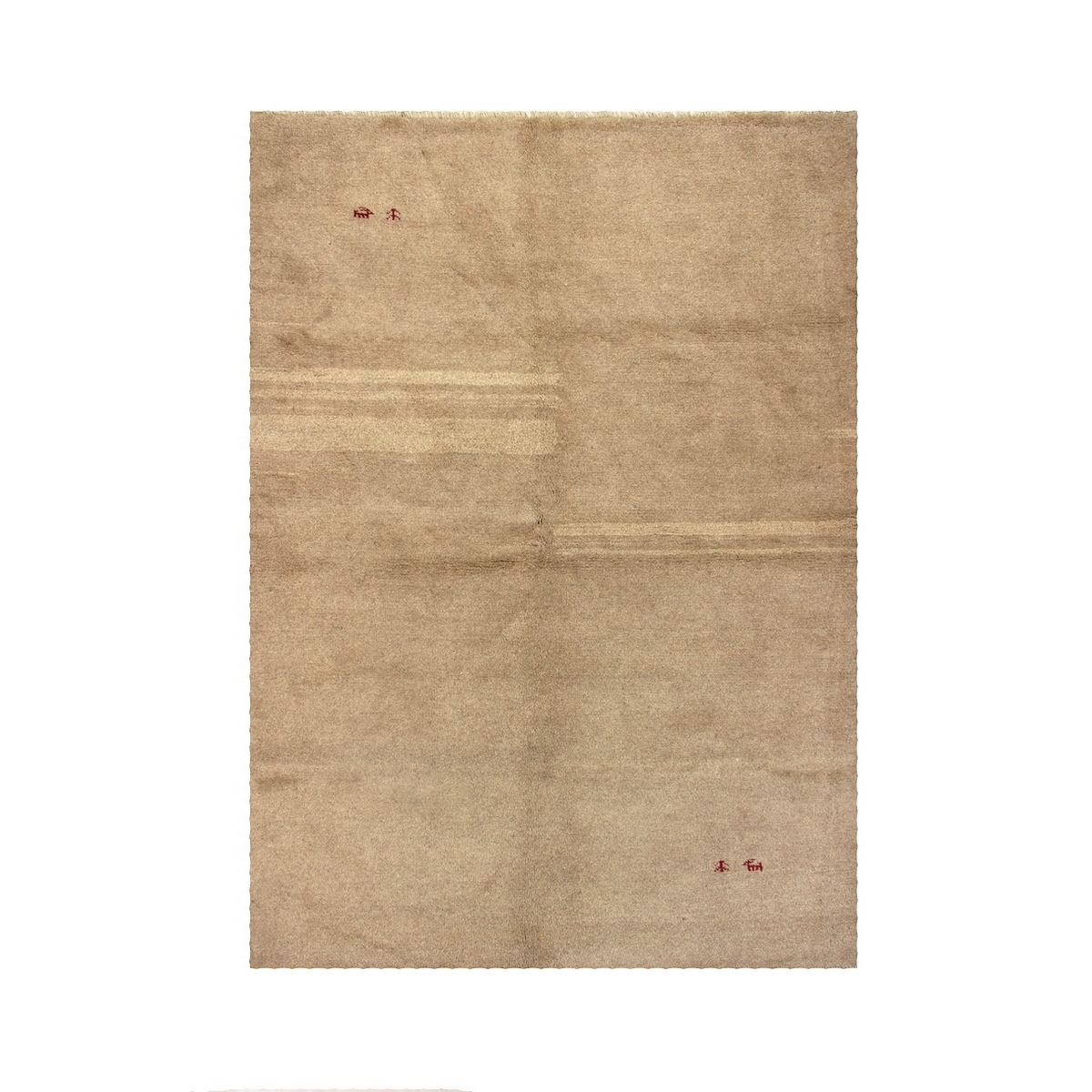 Persisk Matta Arkiio Gabbeh Shiraz Ull Creme 173x233