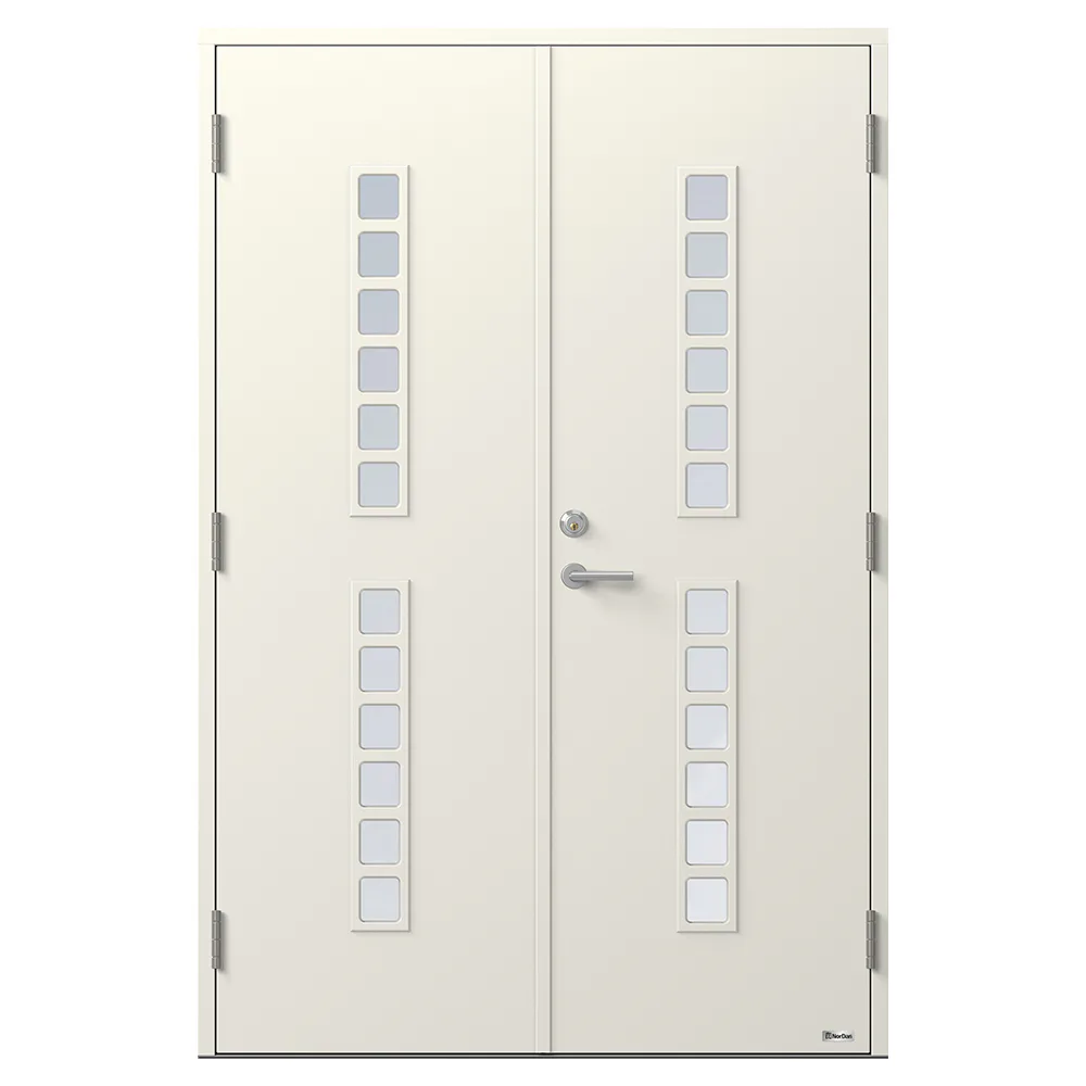 Rutan 831PG2 16x20 H NCS S-0500-N BxH: 160x200 cm, Höger, S-0500-N, Klarvit