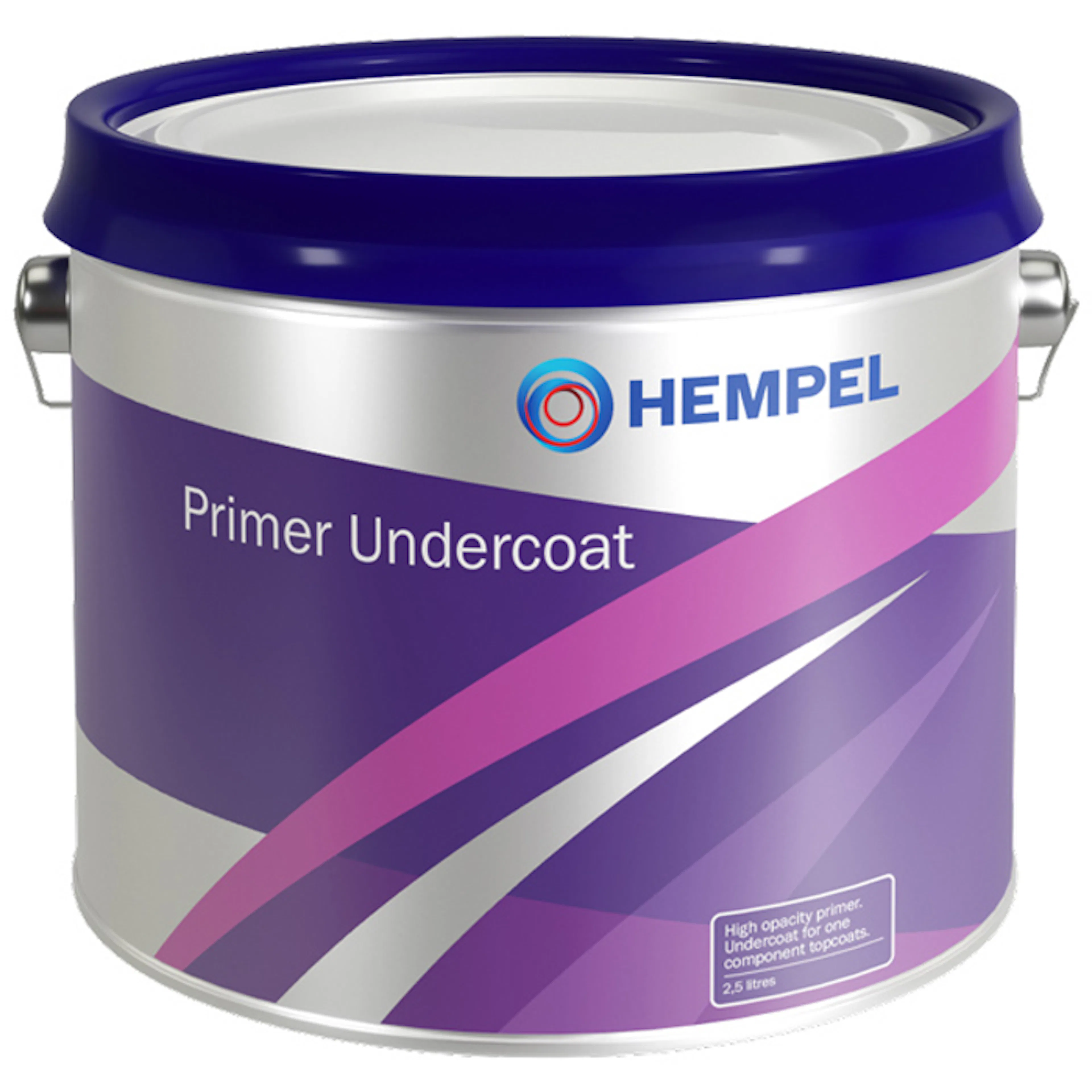 Hempel Primer Undercoat Mid Grey 2,5L Volym: 2,5 l, Utförande: Grå