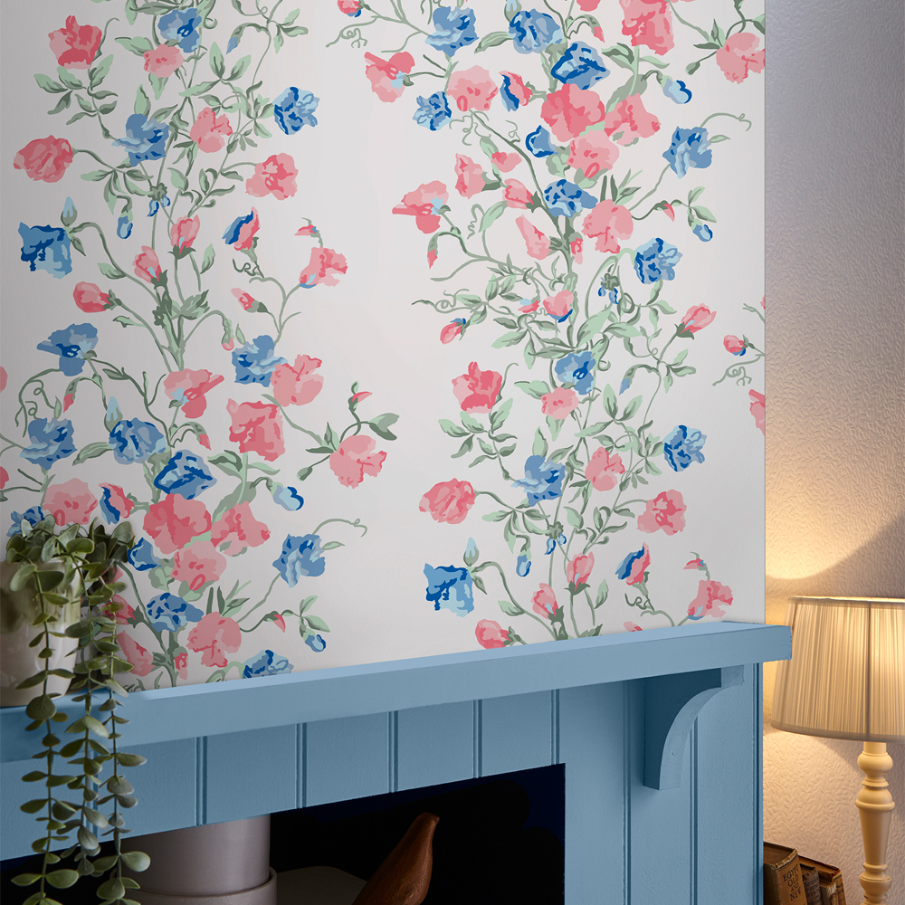 Tapet Laura Ashley Charlotte Rosa