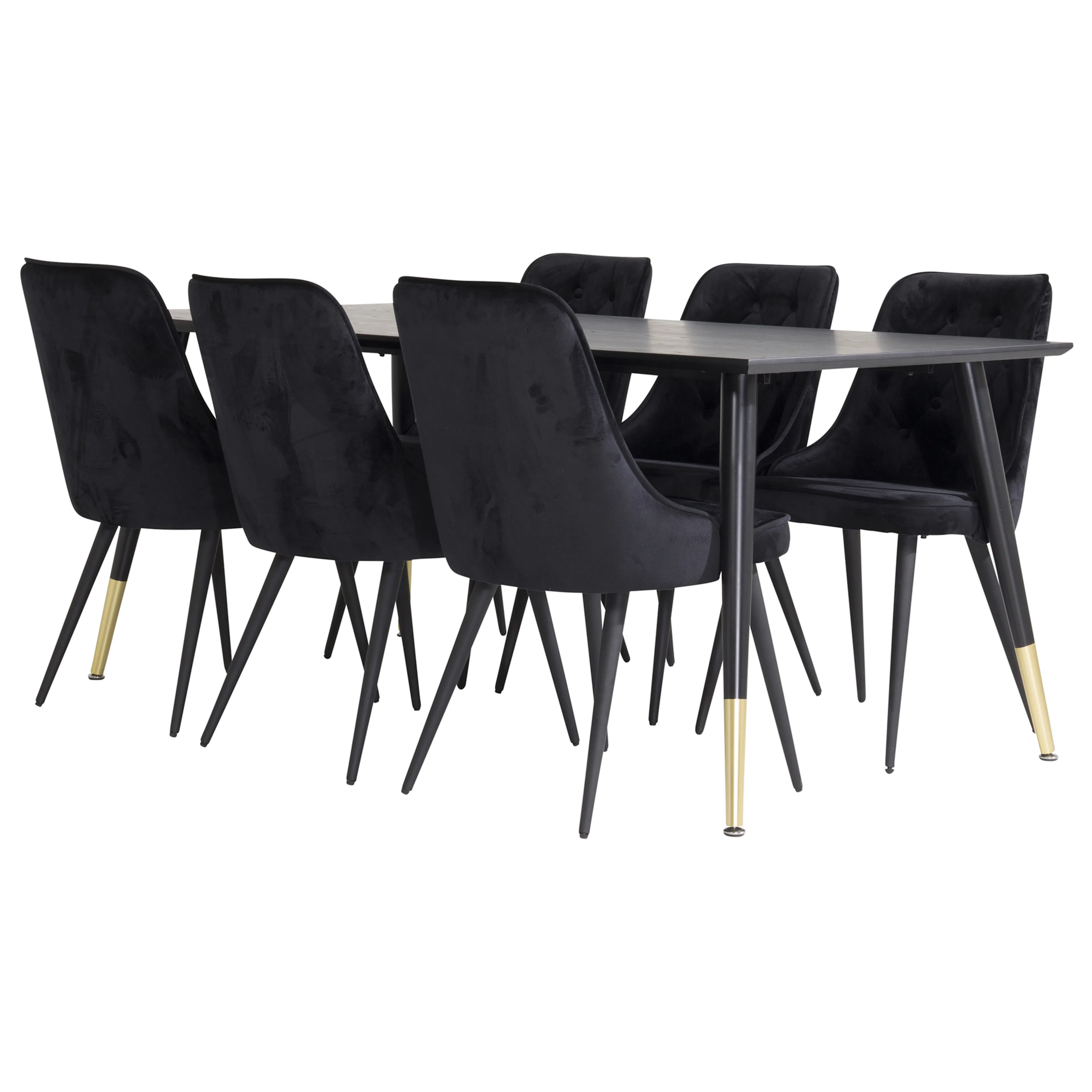 Svart/Mässing/Svart