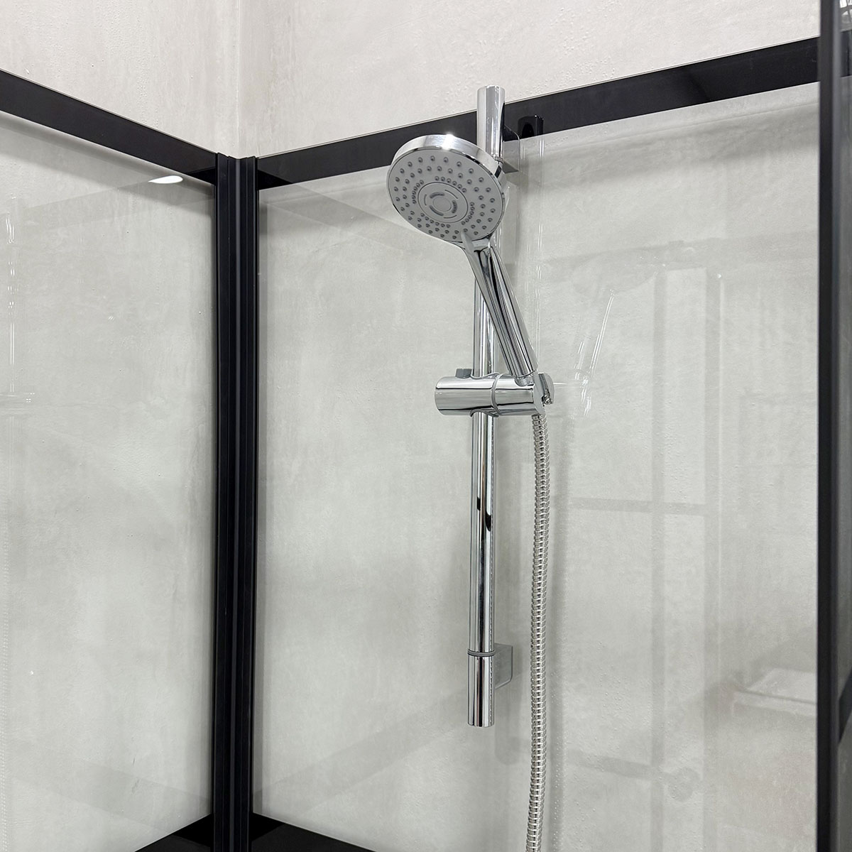 Duschkabin Bathlife Betrakta 90x90 Rak R/W Klarglas