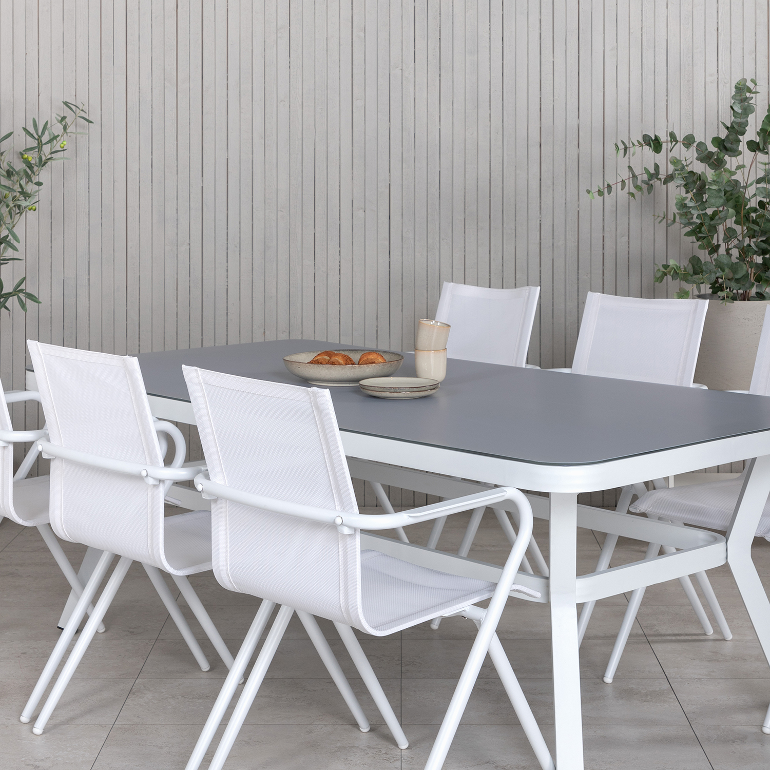 Matgrupp Venture Home Virya 160x90 cm med 6 Alina Matstolar