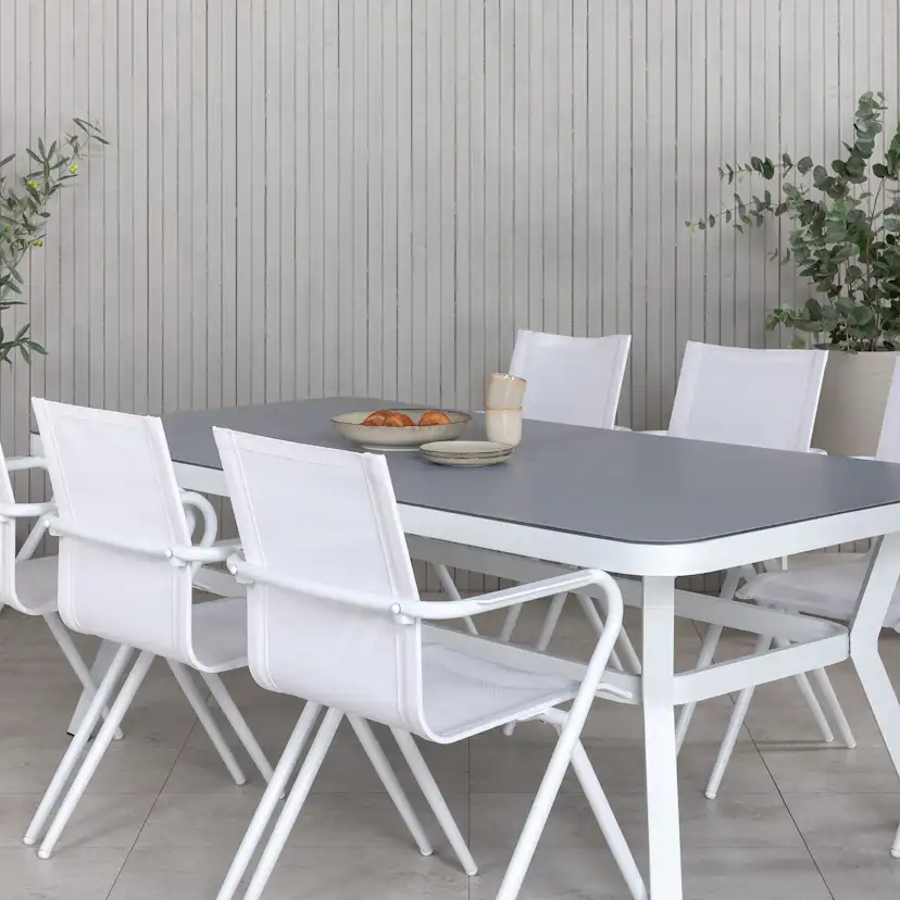 Matgrupp Venture Home Virya 160x90 cm med 6 Alina Matstolar