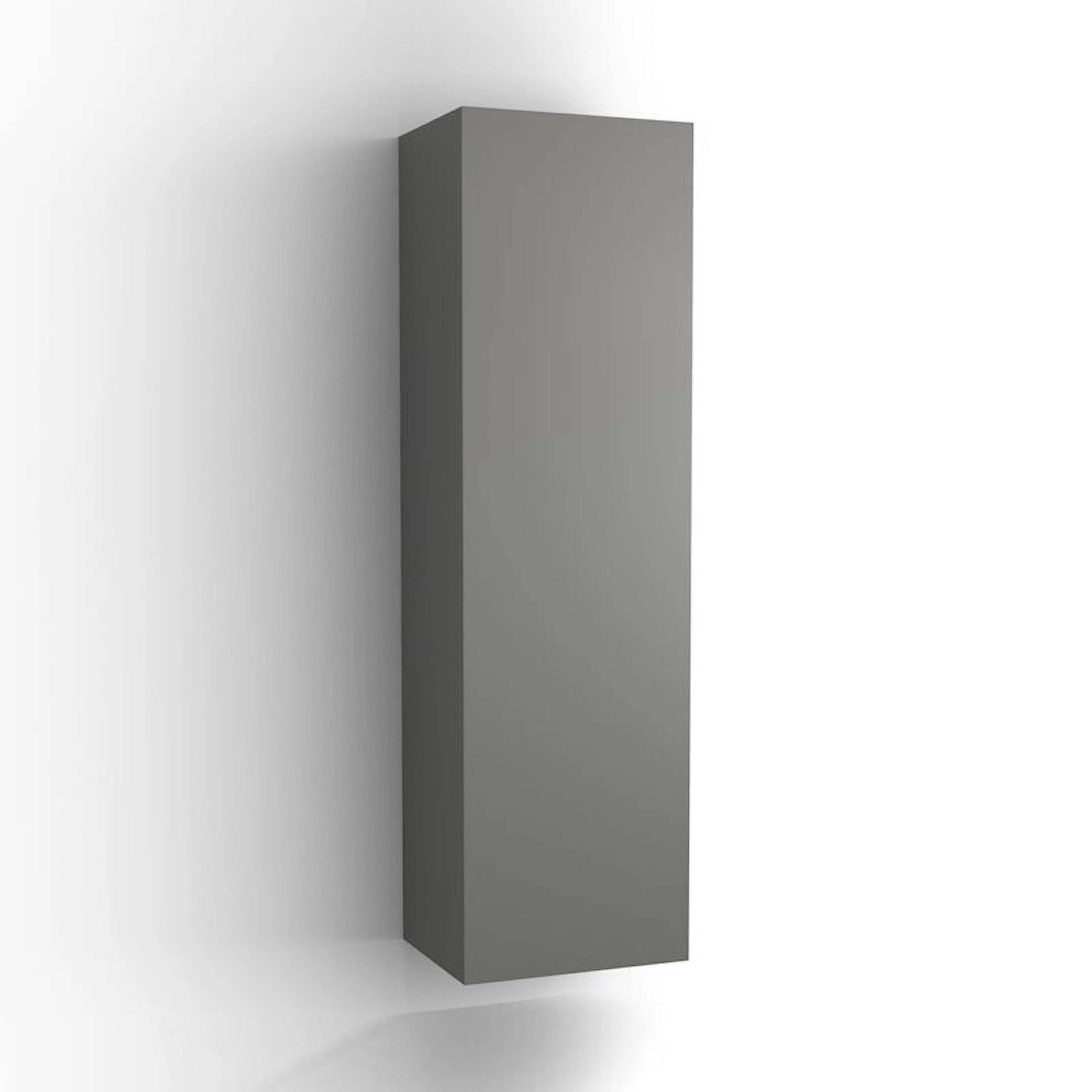 Fl/Zo Högsk 500 Vä  F49 Bet.grå Mdf Betonggrå, Vänster, utan Invändig Låda
