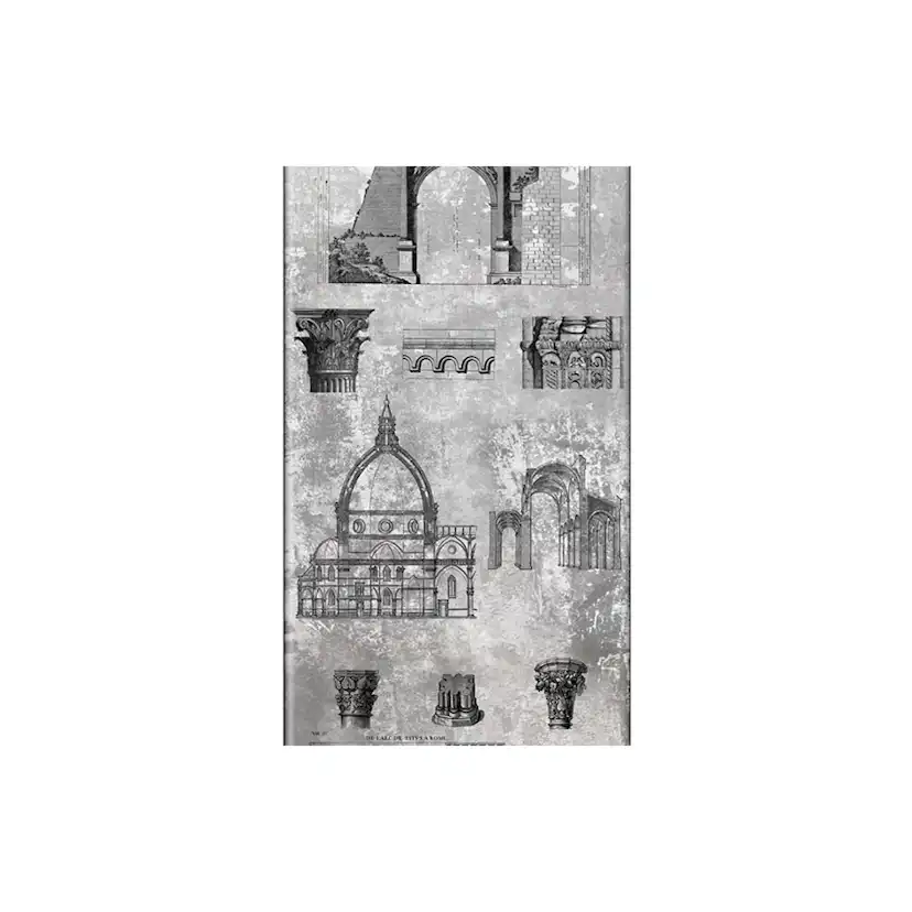 Fototapet Arkiio Architectural gems 50x1000 cm