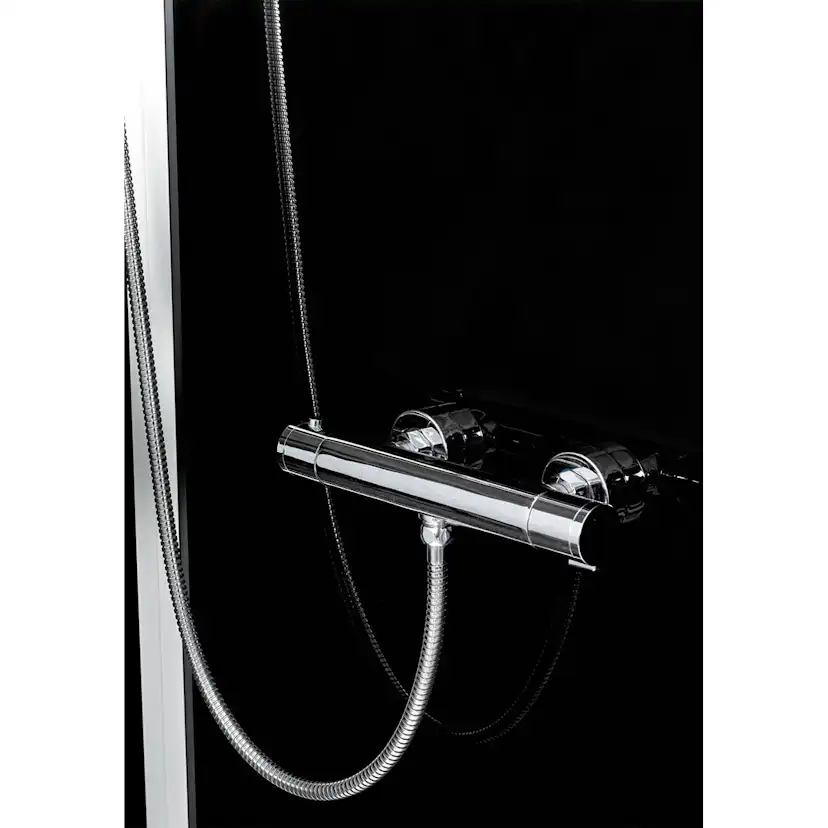Duschkabin Noro Ocean Rak Svart