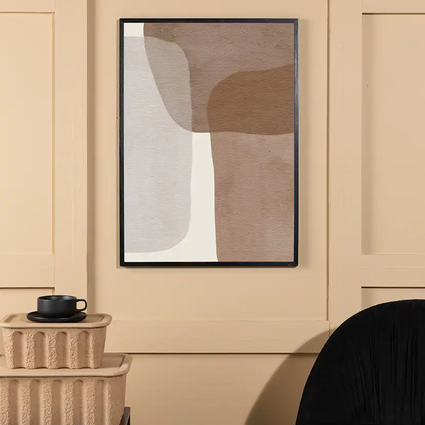 Posters Venture Home Squares Beige