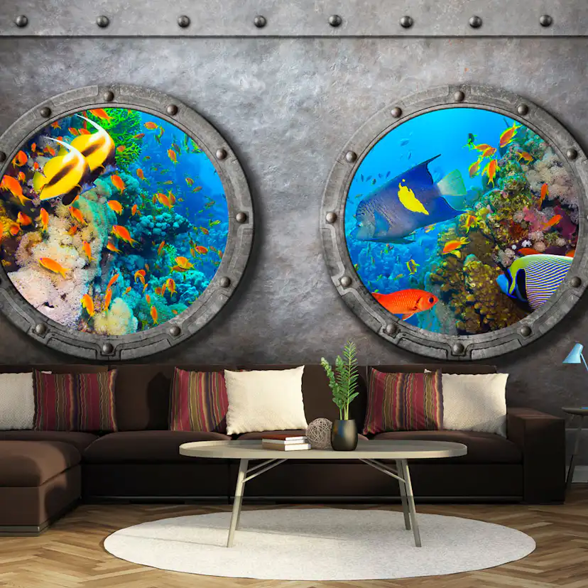Fototapet Arkiio Window To The Underwater World