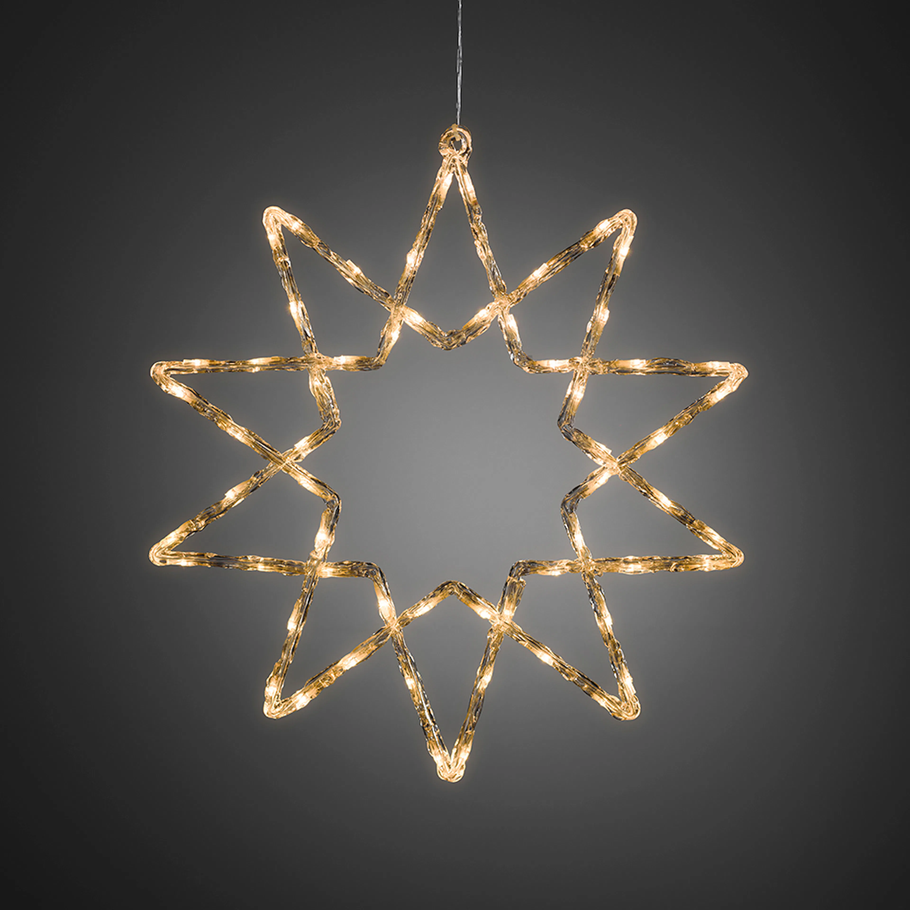 Dekorationsbelysning Gnosjö Konstsmide Stjärna 60 st LED