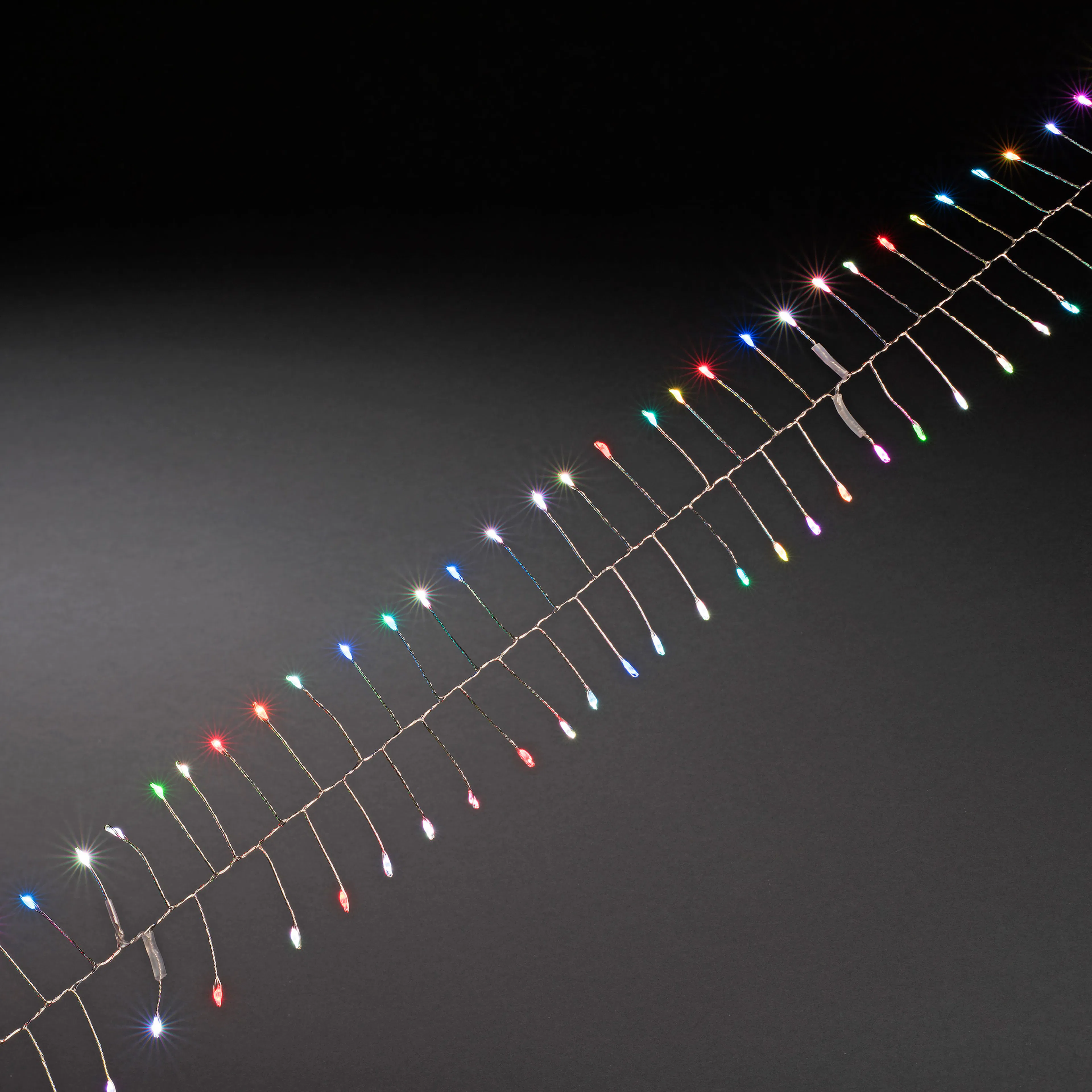 Ljusslinga Gnosjö Konstsmide Cluster RGB 4,3 m