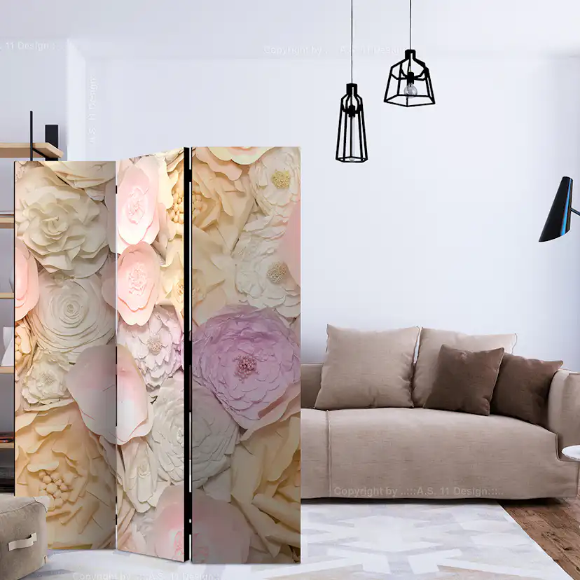 Rumsavdelare Arkiio Flower Bouquet 135x172 cm