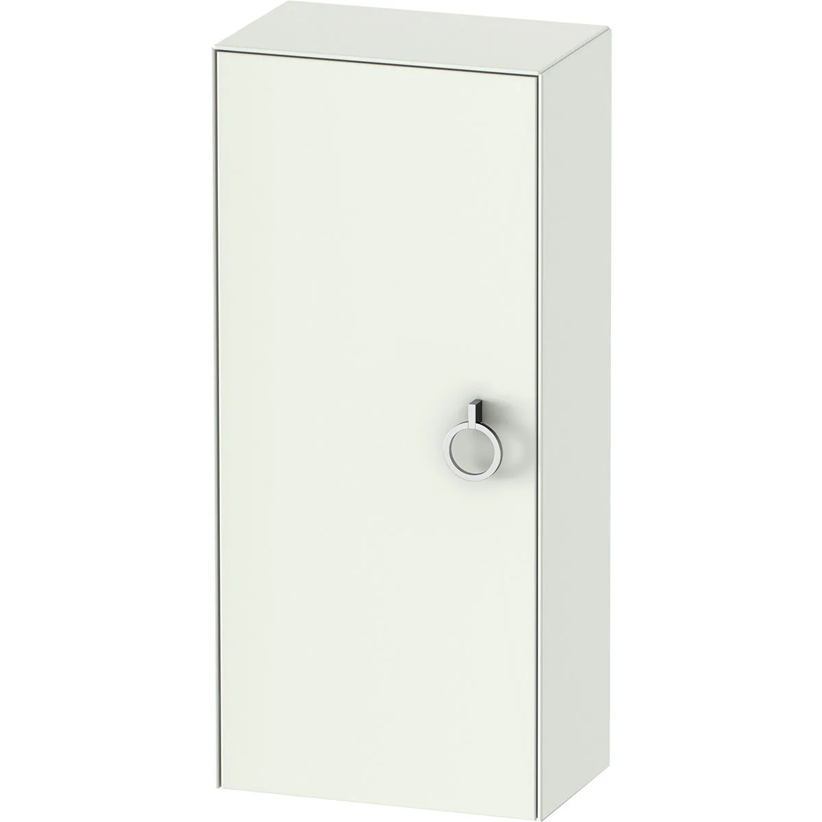 Halvhögt skåp Vit Satin matt 400x240x880 mm Färg: Vit, Yta: Satin Matt, Hägning: Vänster