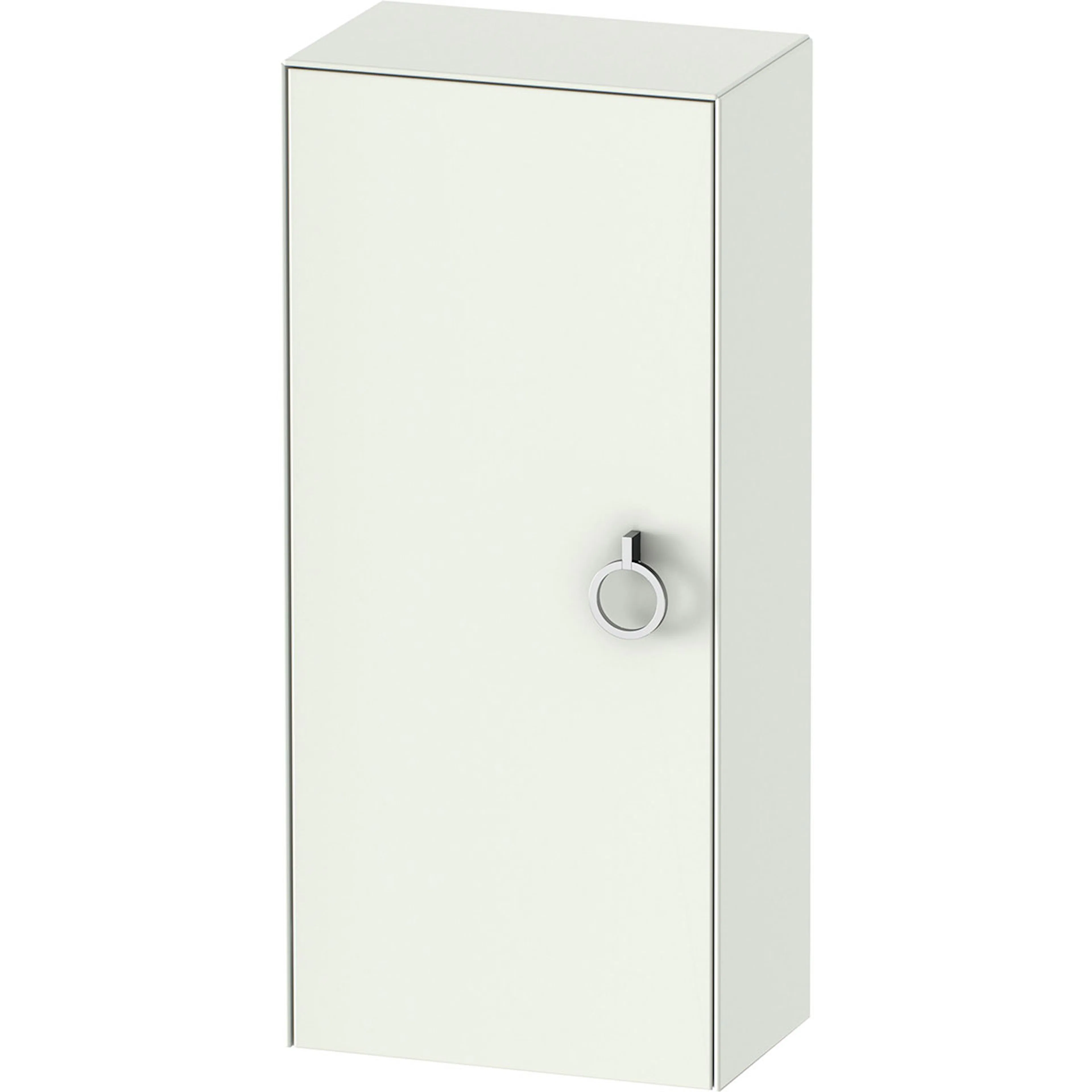 Halvhögt skåp Vit Satin matt 400x240x880 mm Färg: Vit, Yta: Satin Matt, Hägning: Vänster